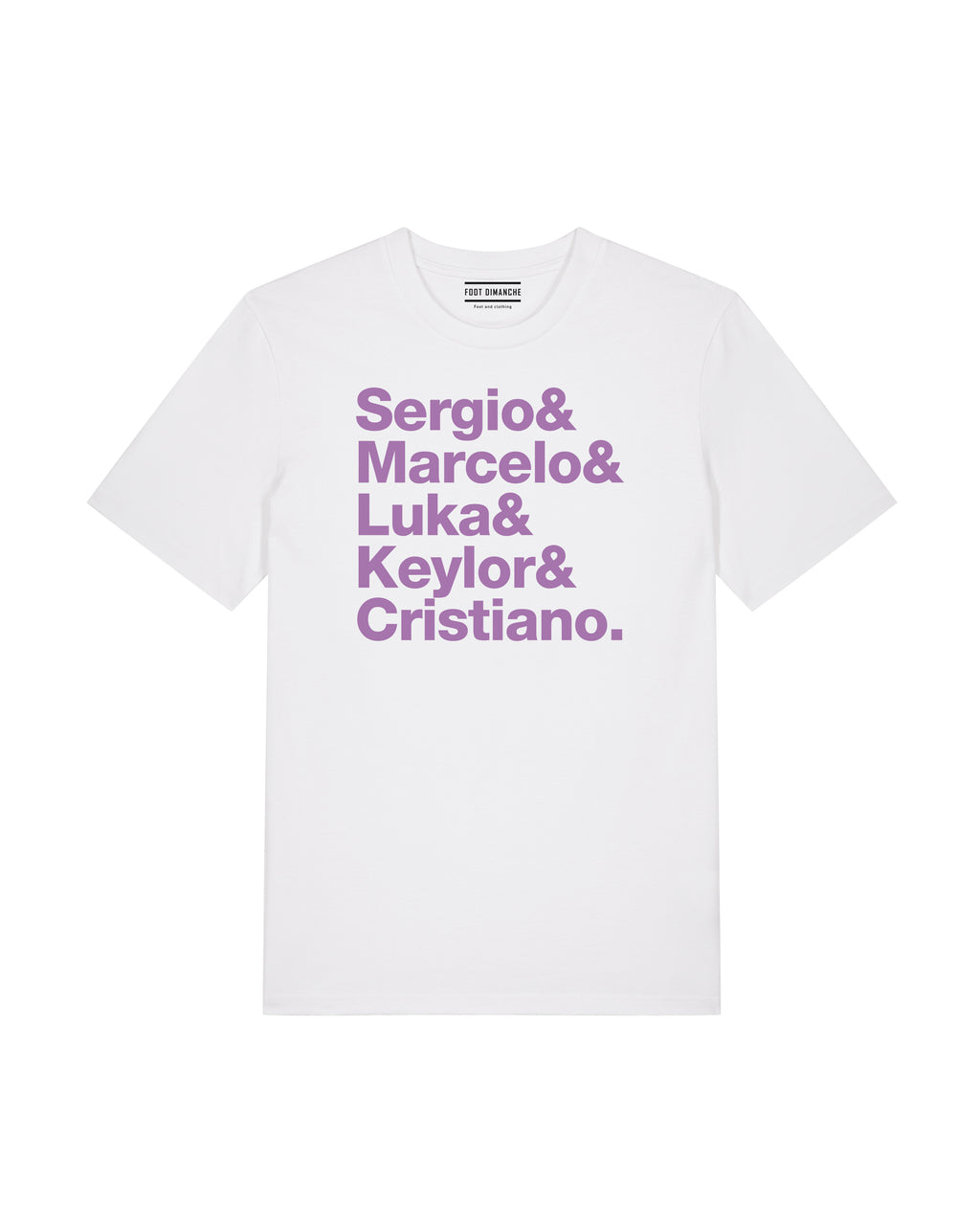 Tee Shirt Madrid 2018 - Foot Dimanche