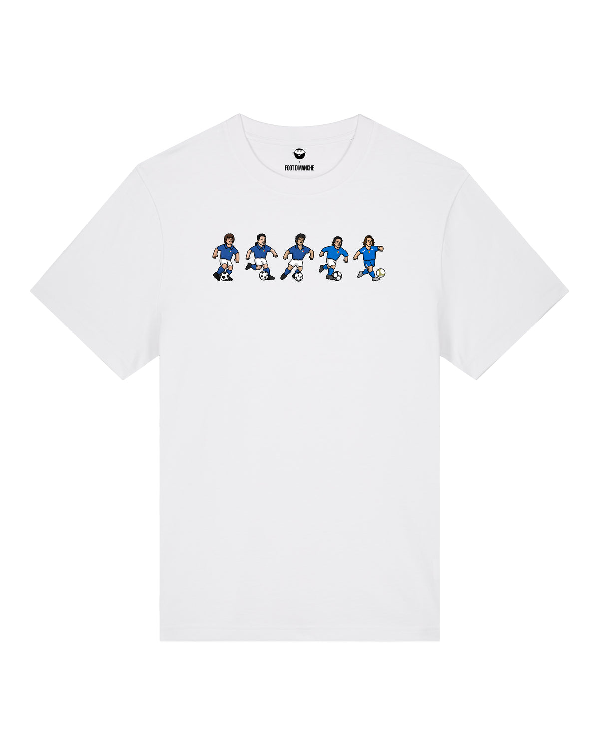 Tee Shirt Italie - Foot Dimanche x Clément Striano