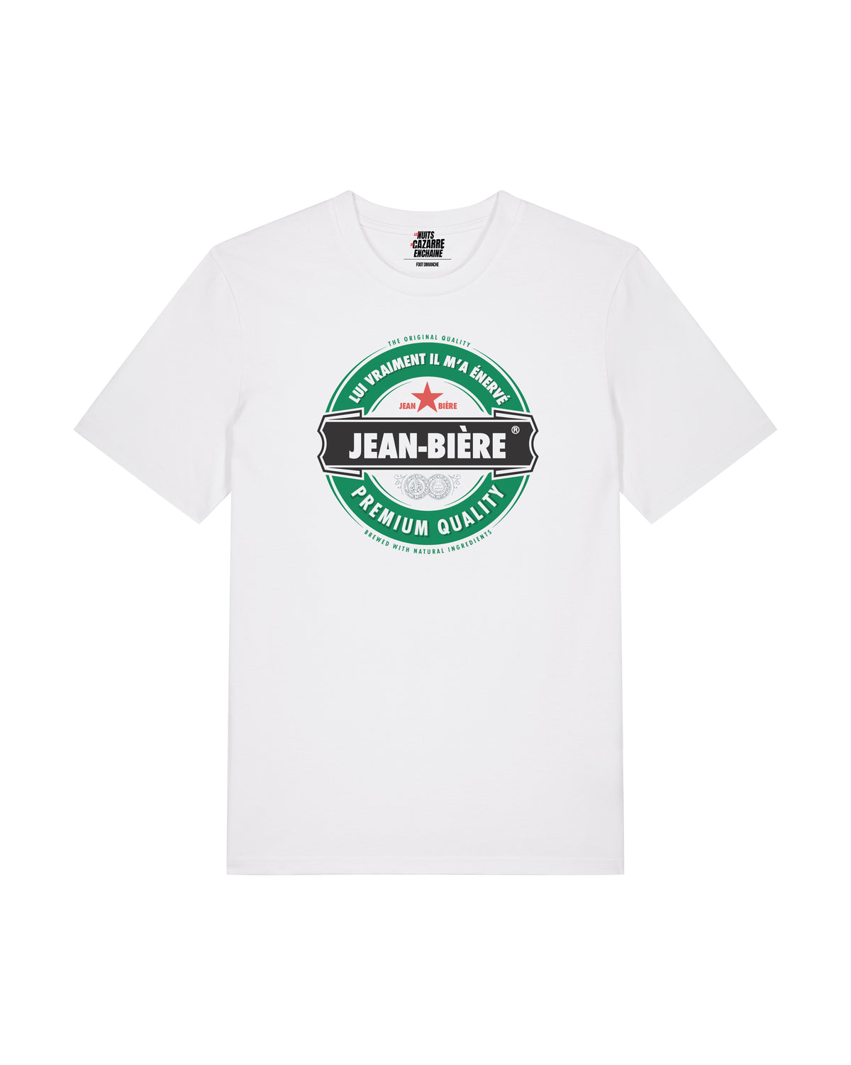 Tee Shirt Jean-Bière - Cazarre x Foot Dimanche