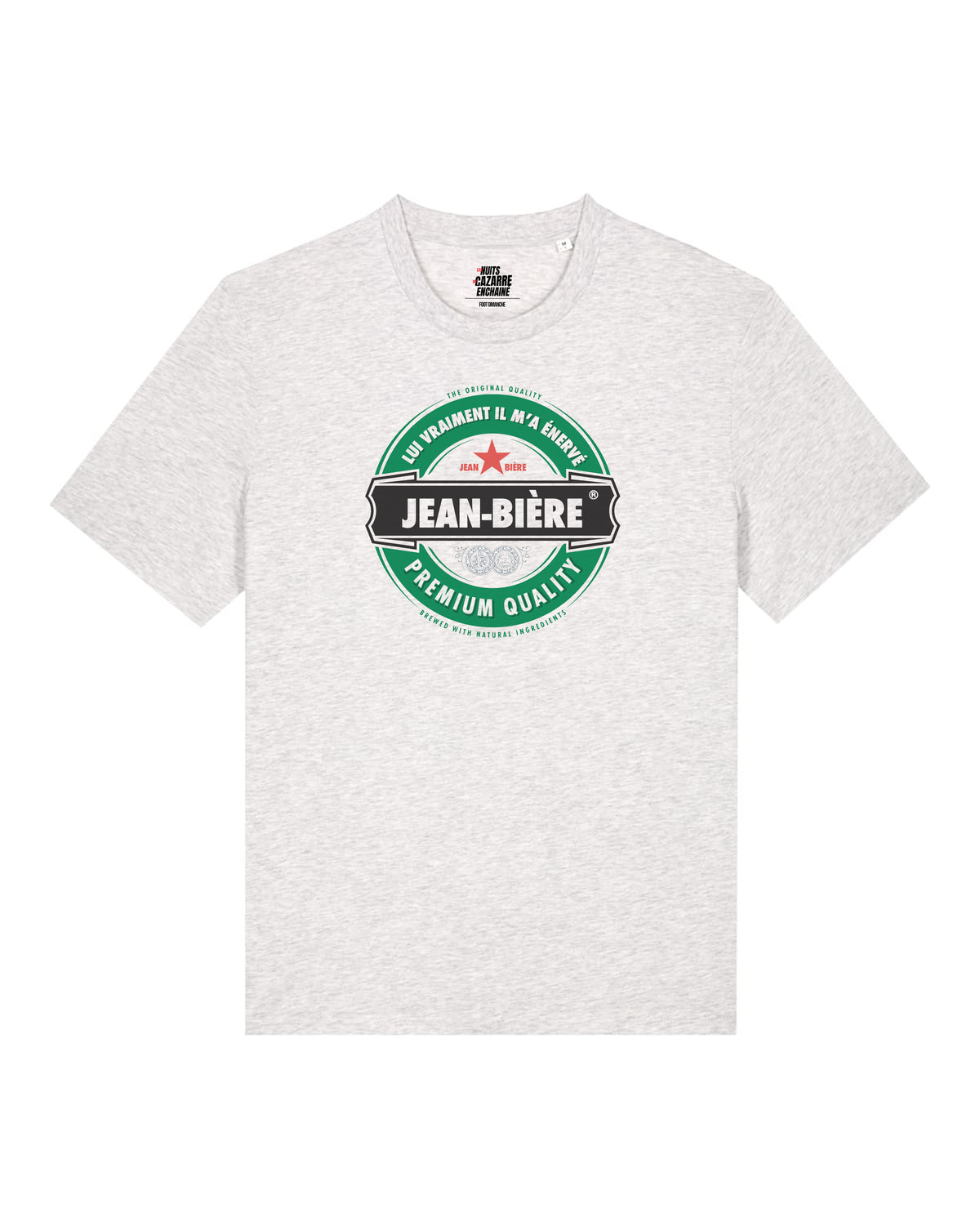 Tee Shirt Jean-Bière - Cazarre x Foot Dimanche