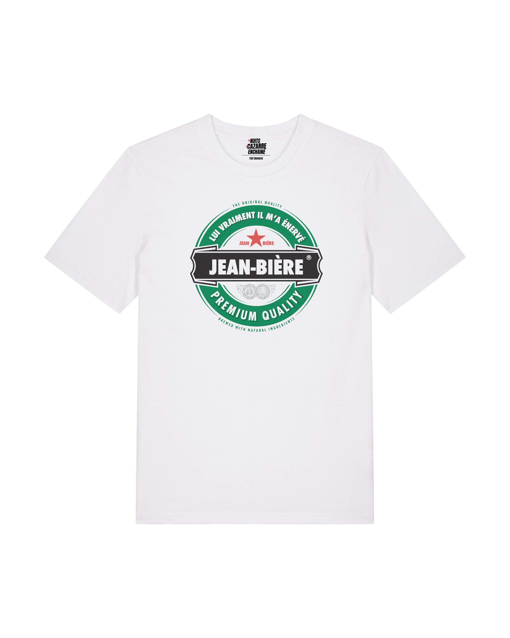 Tee Shirt Jean-Bière - Cazarre x Foot Dimanche