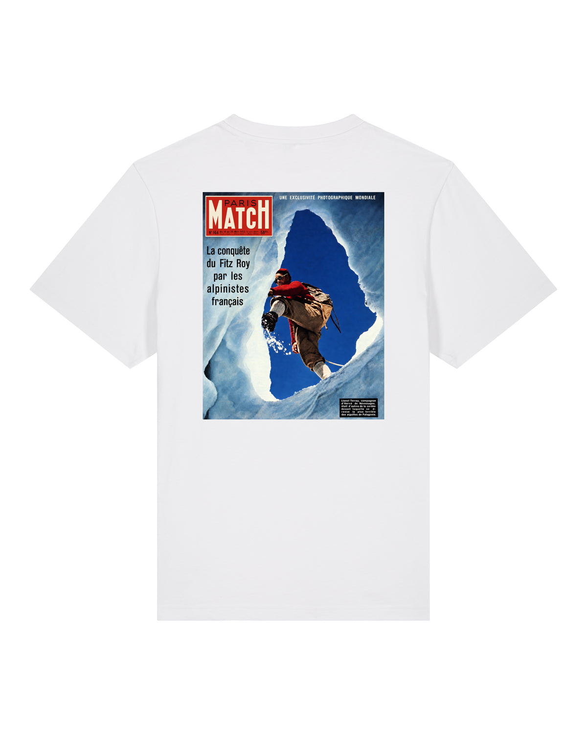 Tee Shirt La conquête du Fitz Roy - Paris Match x Foot Dimanche