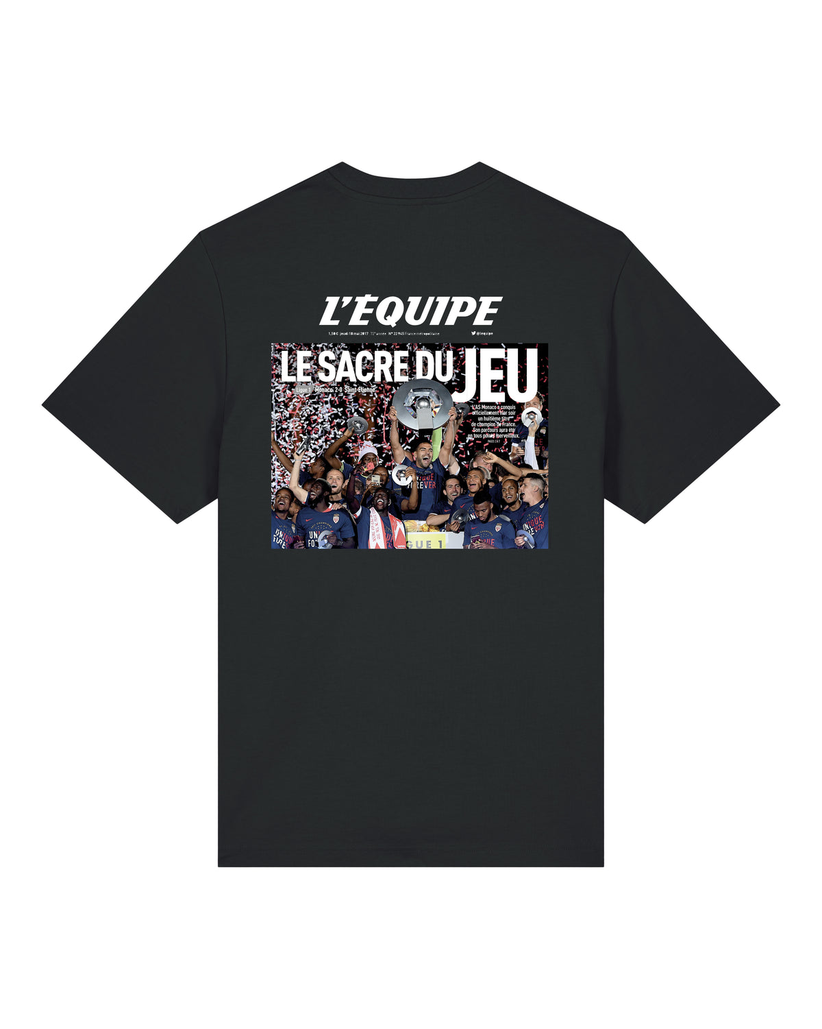 Tee Shirt Le Sacre du Jeu - L'Equipe x Foot Dimanche