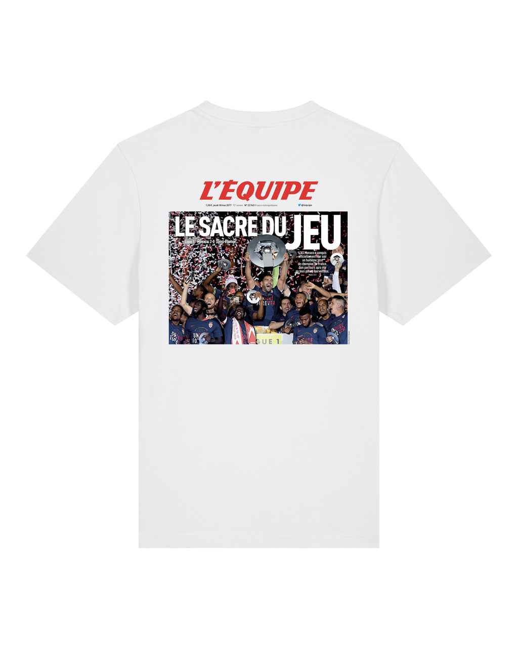 Tee Shirt Le Sacre du Jeu - L'Equipe x Foot Dimanche