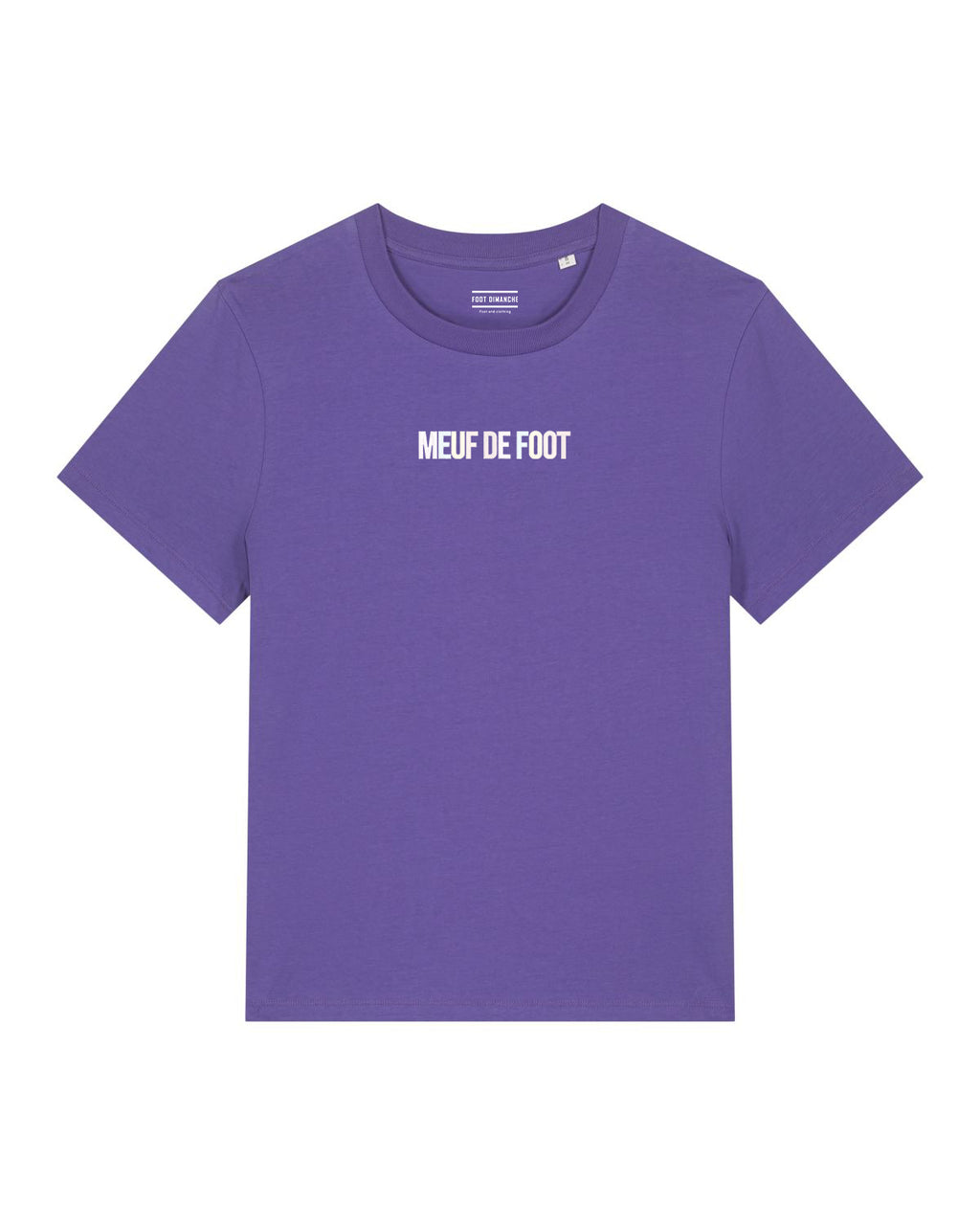 Tee Shirt MEUF DE FOOT brodé