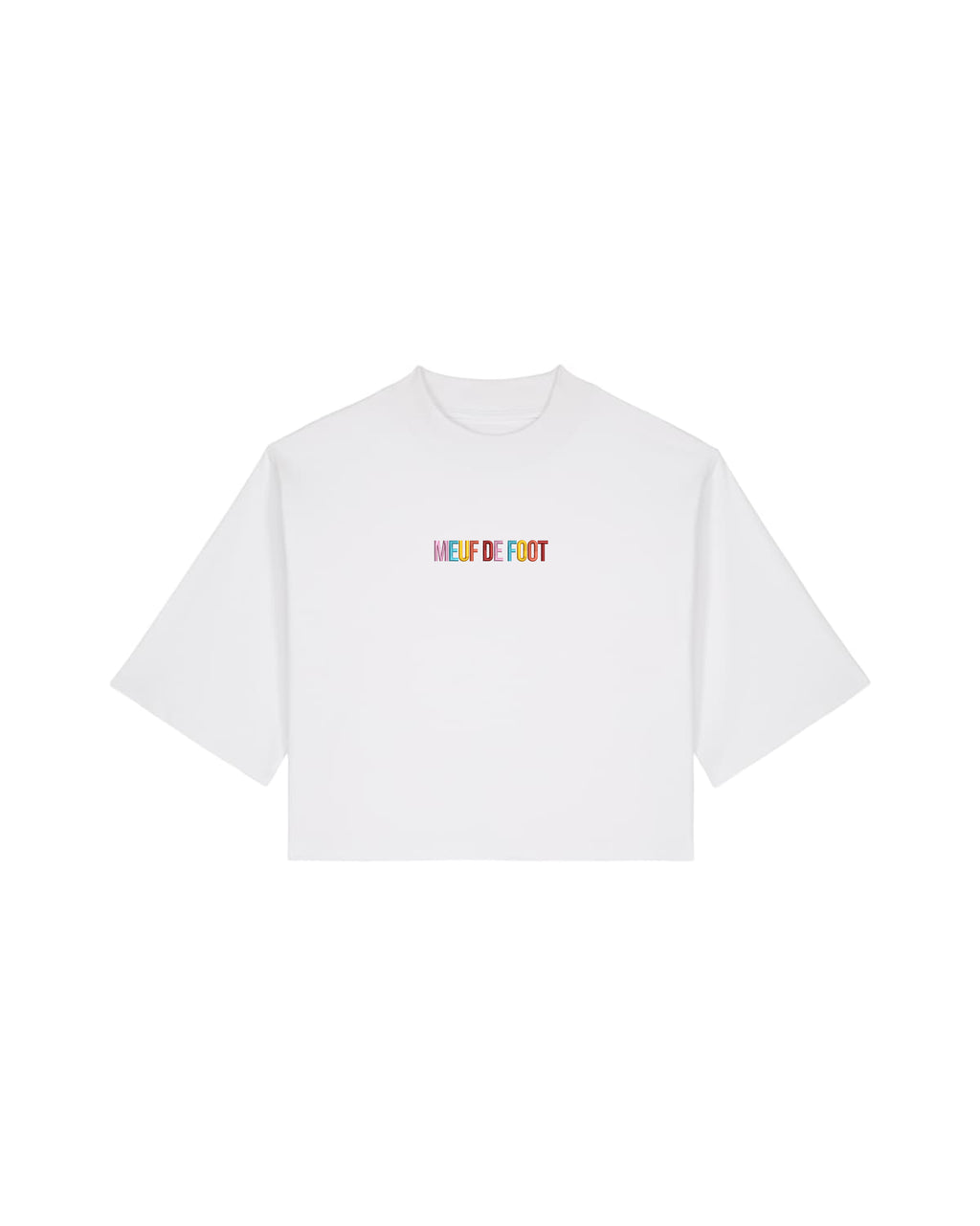Tee Shirt MEUF DE FOOT brodé
