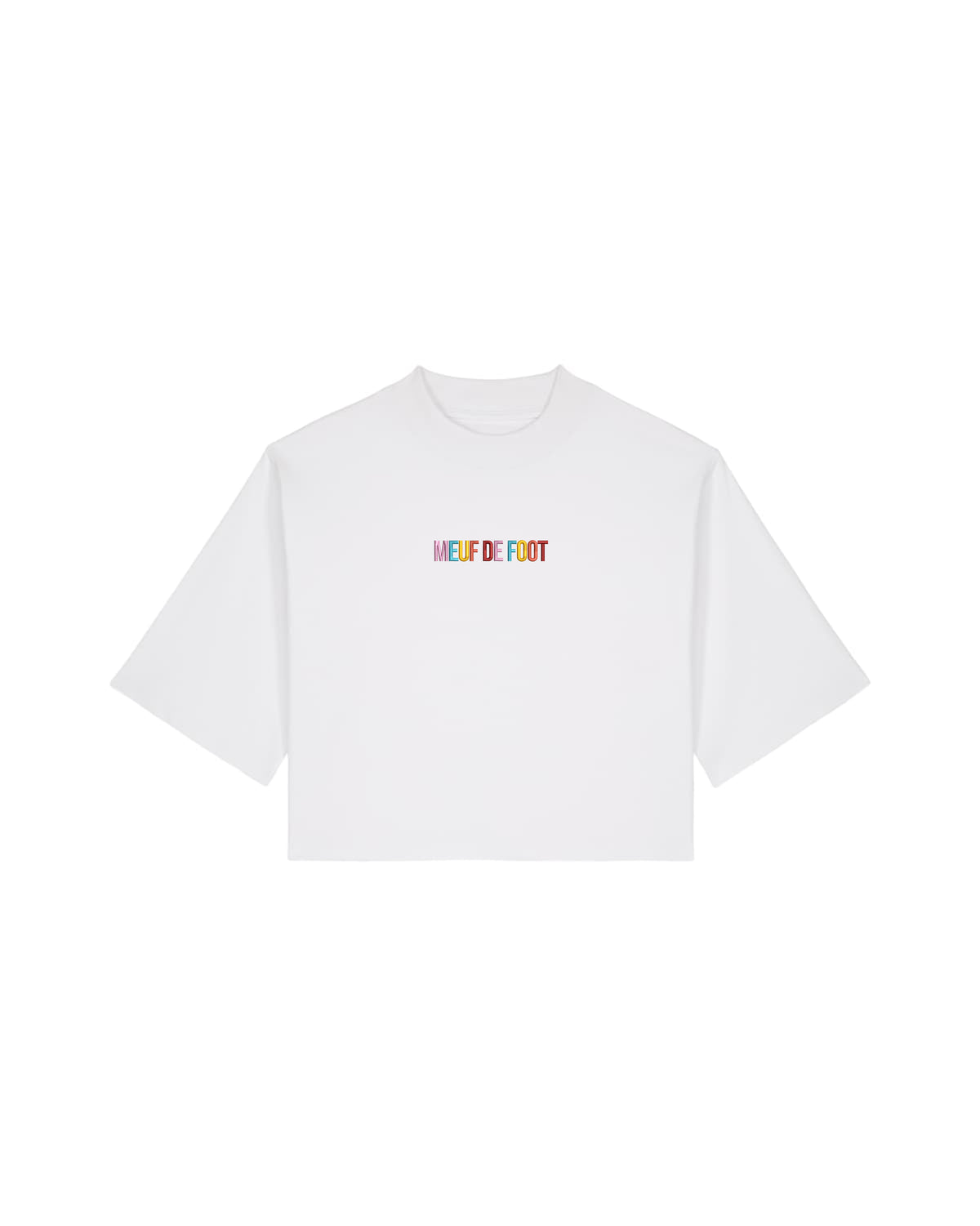 Tee Shirt MEUF DE FOOT brodé