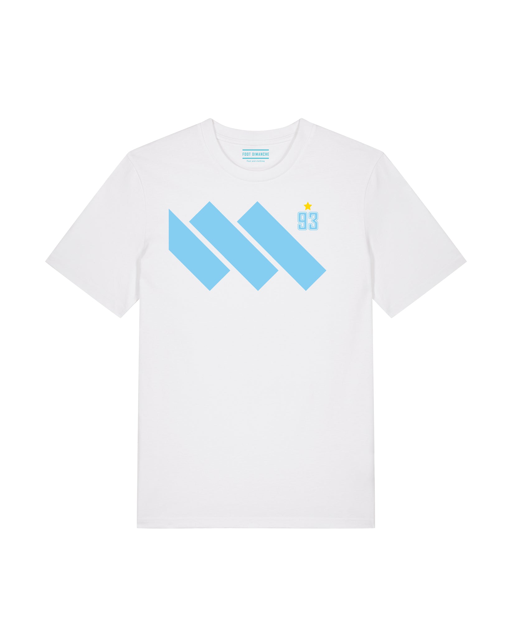 T-Shirt Officiel Olympique De Marseille – Blason OM Brodée, Collection Fan 100% Marseillais
