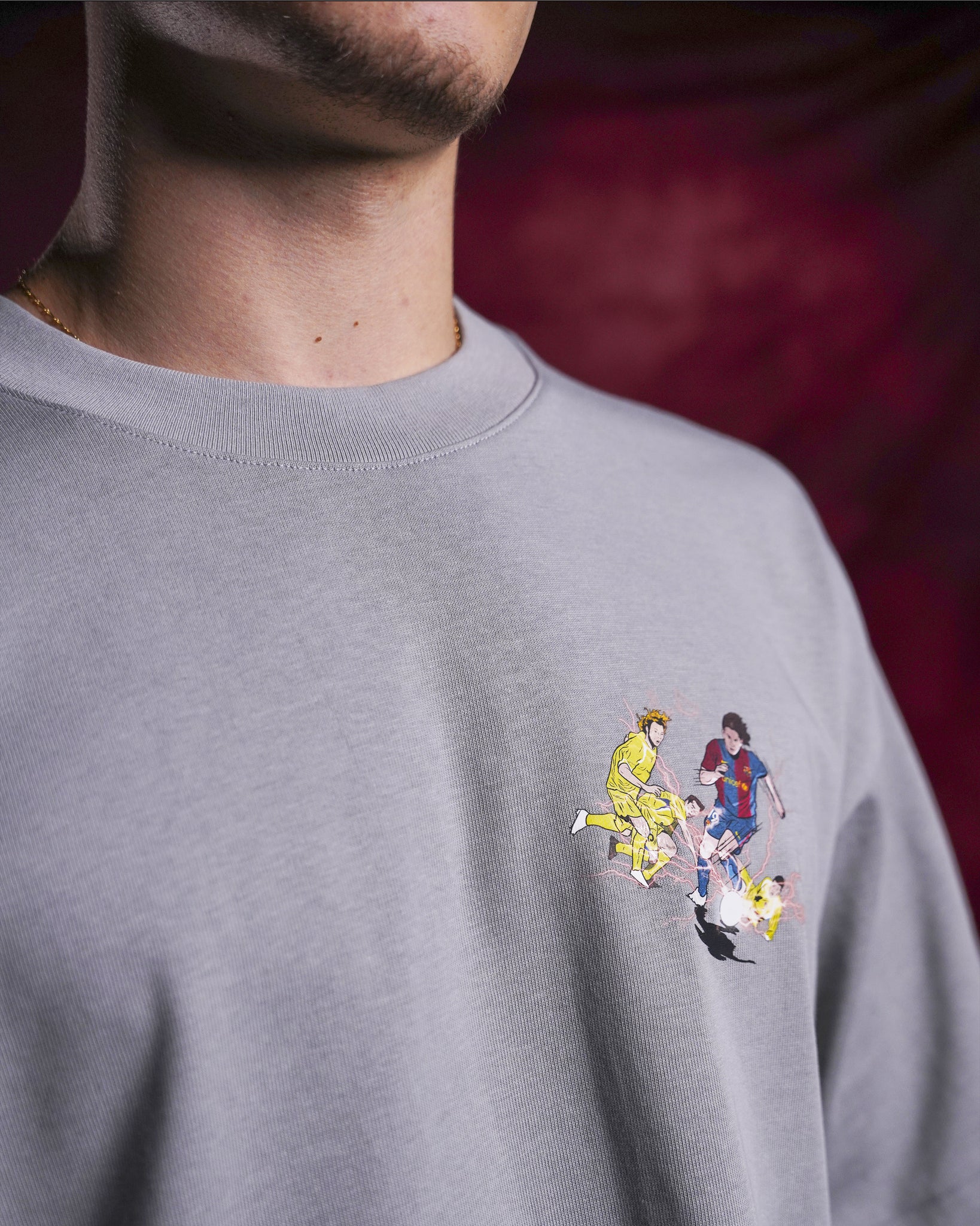 Tee Shirt Messi - Foot Dimanche x Alvastudio7