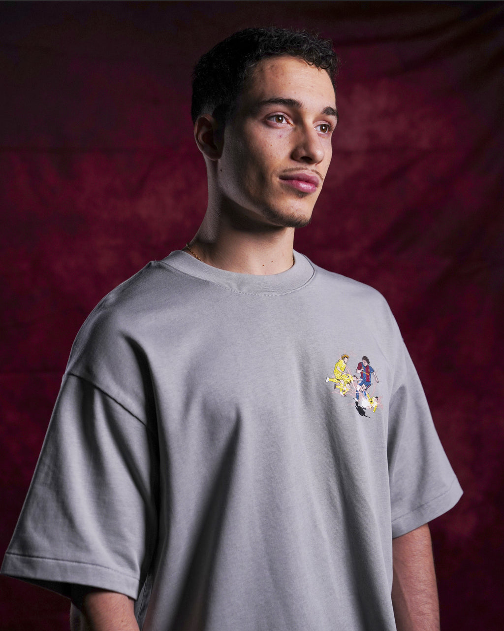 Tee Shirt Messi - Foot Dimanche x Alvastudio7