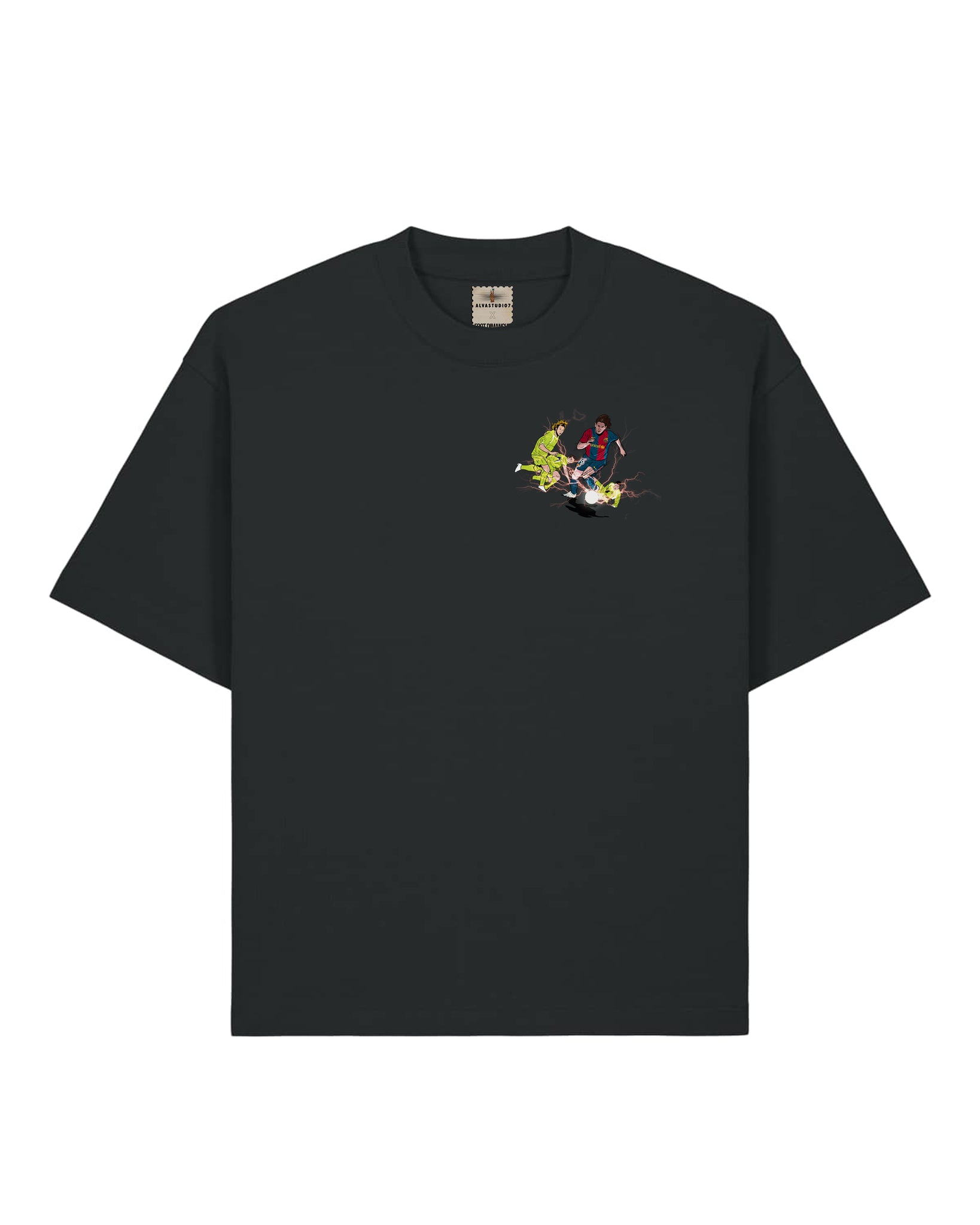 Tee Shirt Messi - Foot Dimanche x Alvastudio7