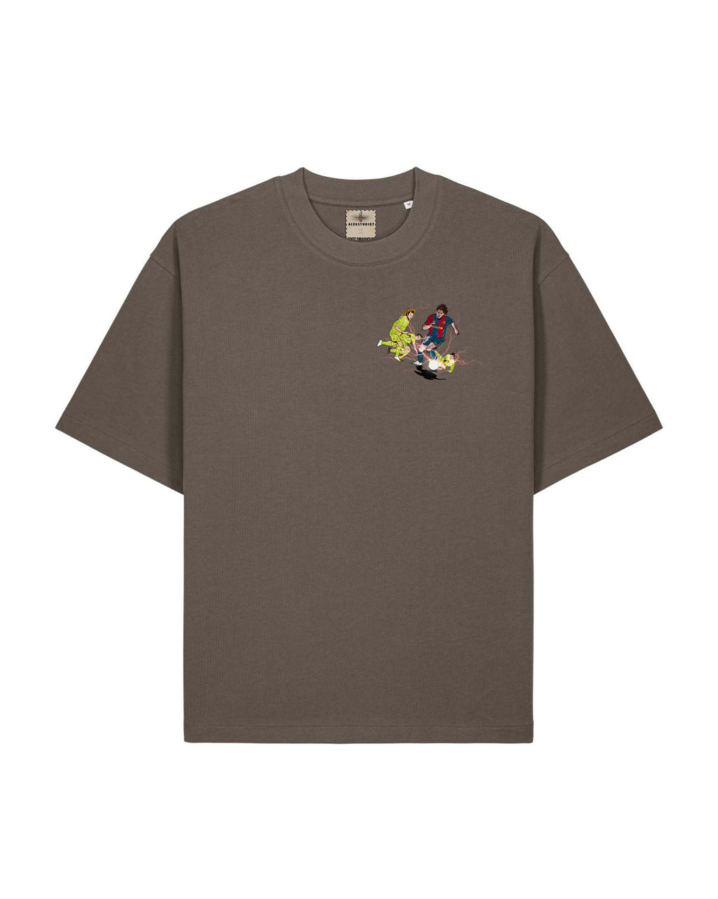 Tee Shirt Messi - Foot Dimanche x Alvastudio7