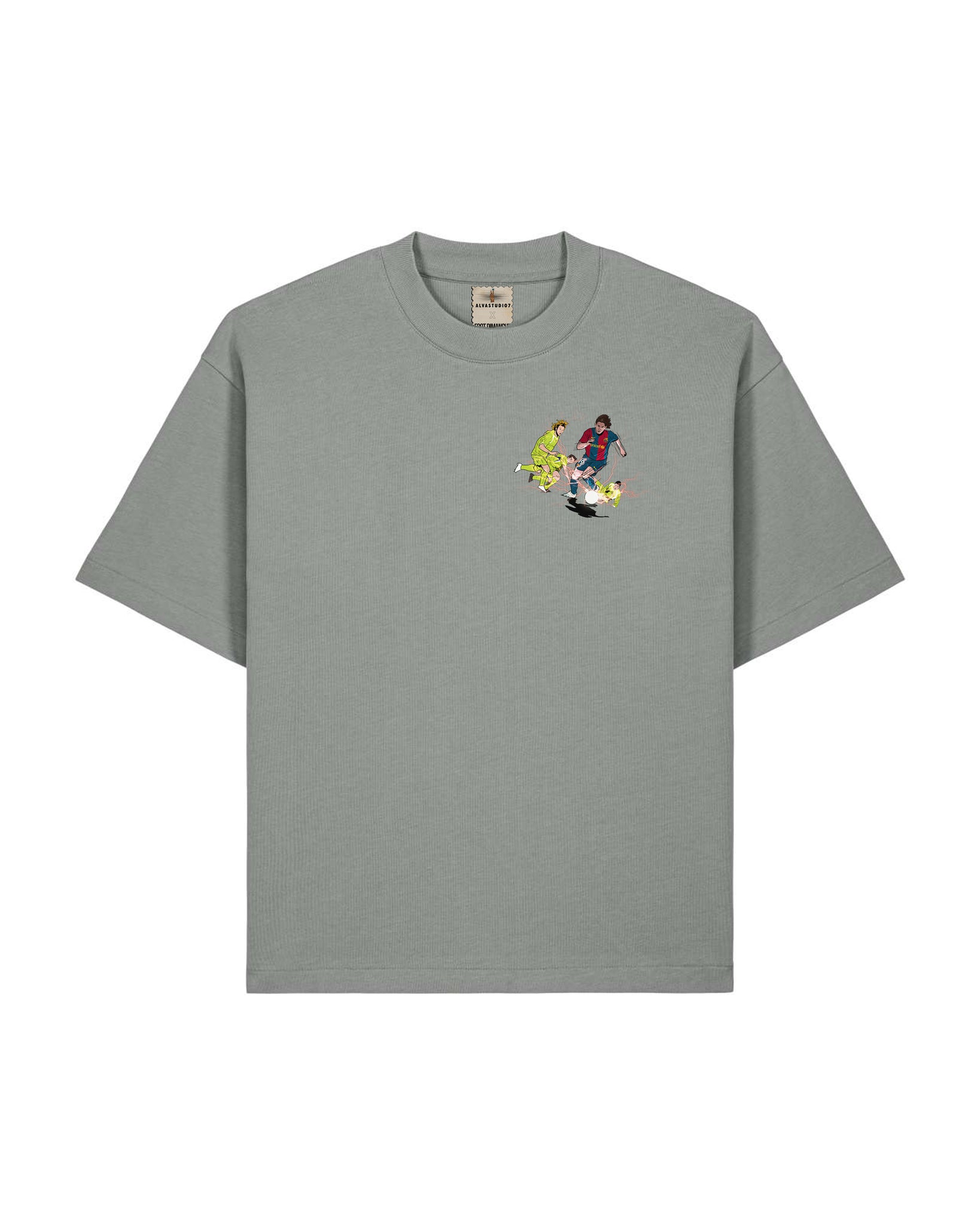 Tee Shirt Messi - Foot Dimanche x Alvastudio7