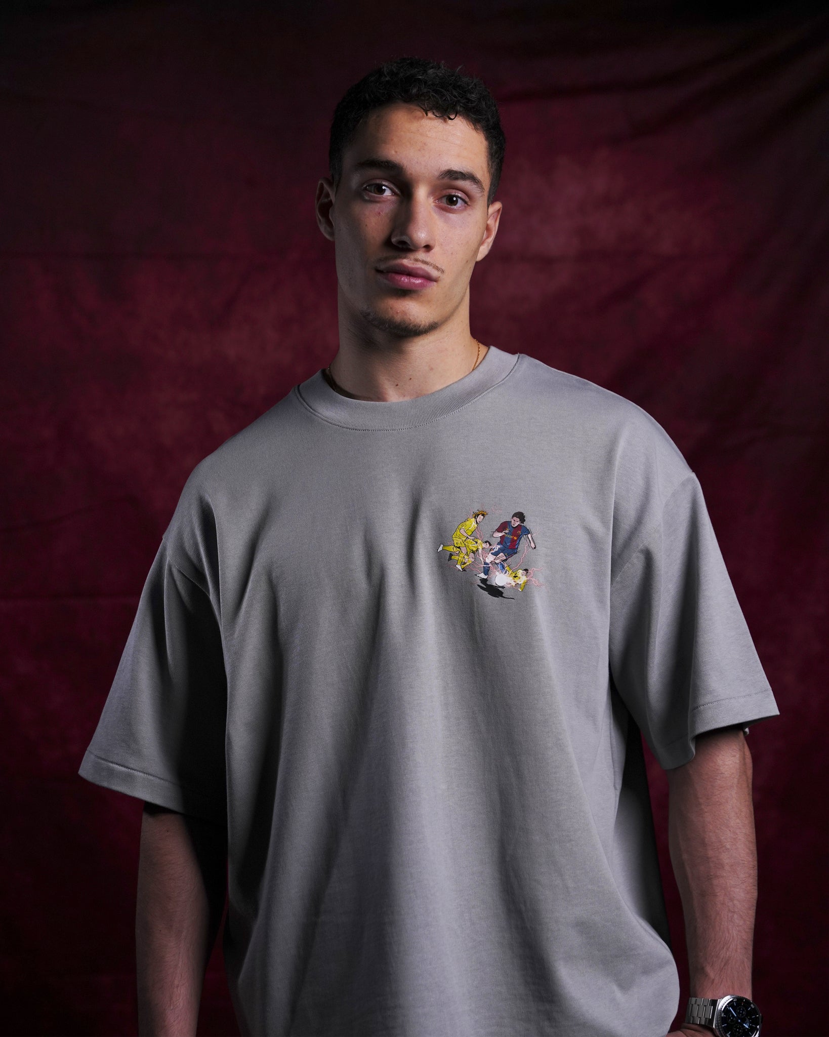 Tee Shirt Messi - Foot Dimanche x Alvastudio7