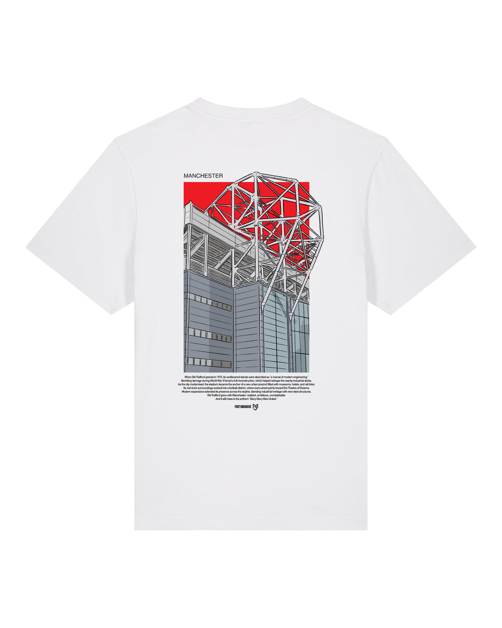 Tee Shirt Milano brodé - Mark Johnson x Foot Dimanche