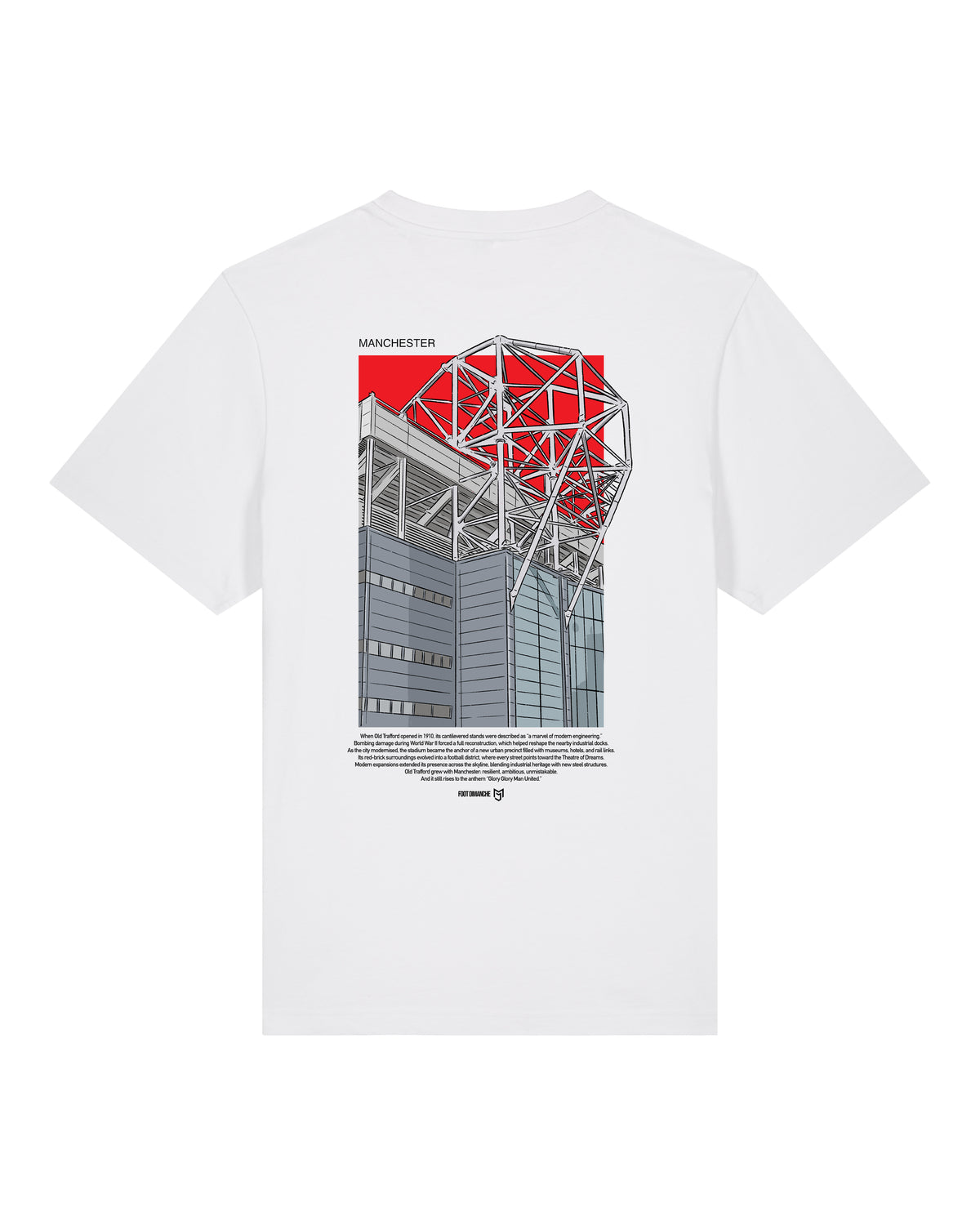 Tee Shirt Milano brodé - Mark Johnson x Foot Dimanche