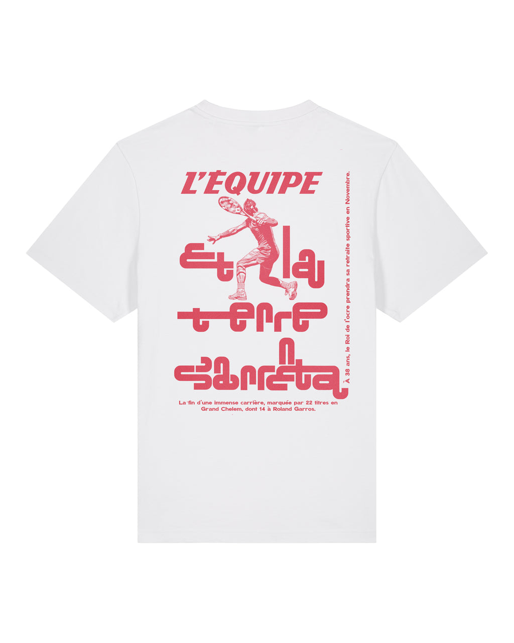 Tee Shirt Et la terre s'arrêta - L'Equipe x Foot Dimanche by Plakat