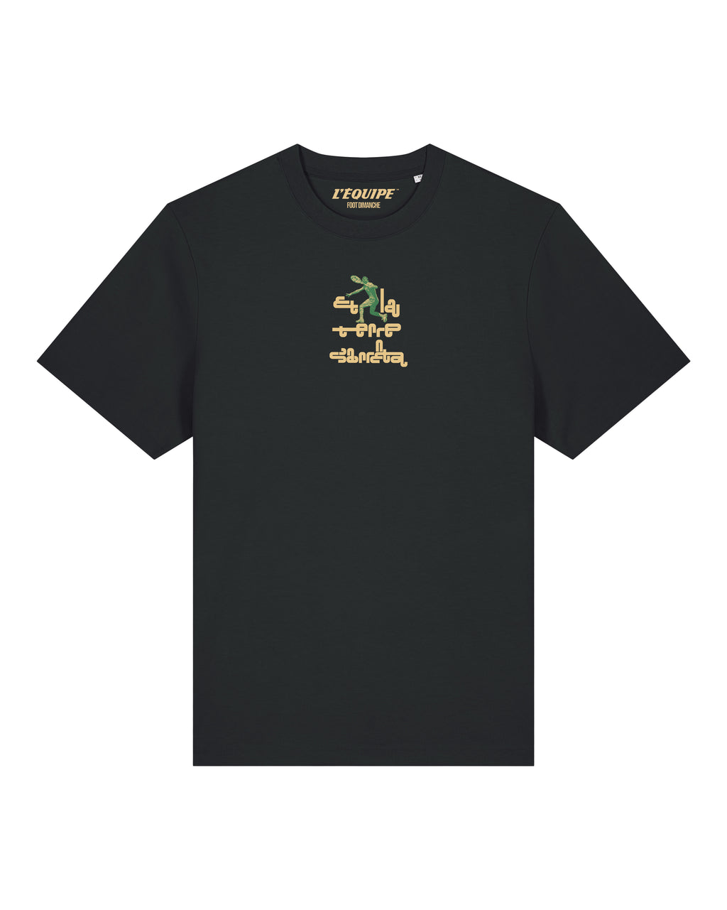 Tee Shirt Et la terre s'arrêta - L'Equipe x Foot Dimanche by Plakat