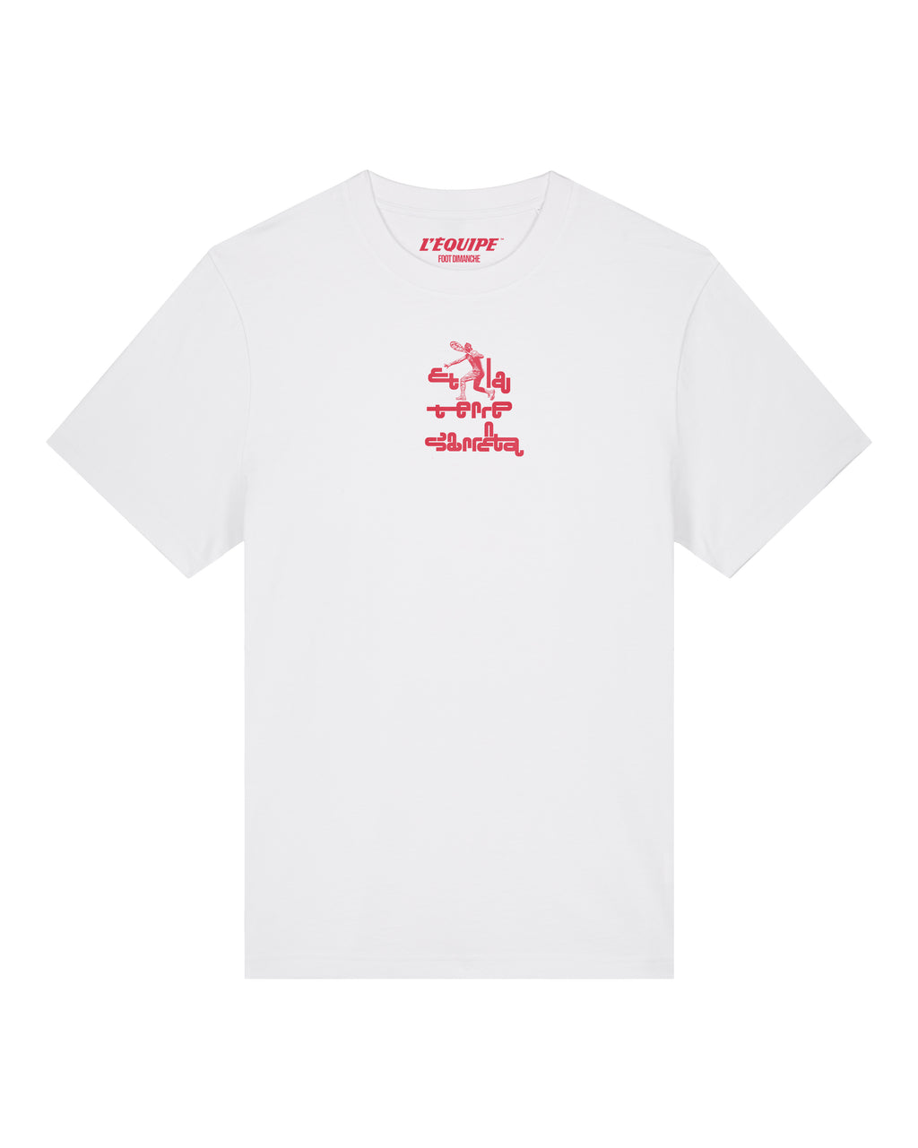 Tee Shirt Et la terre s'arrêta - L'Equipe x Foot Dimanche by Plakat