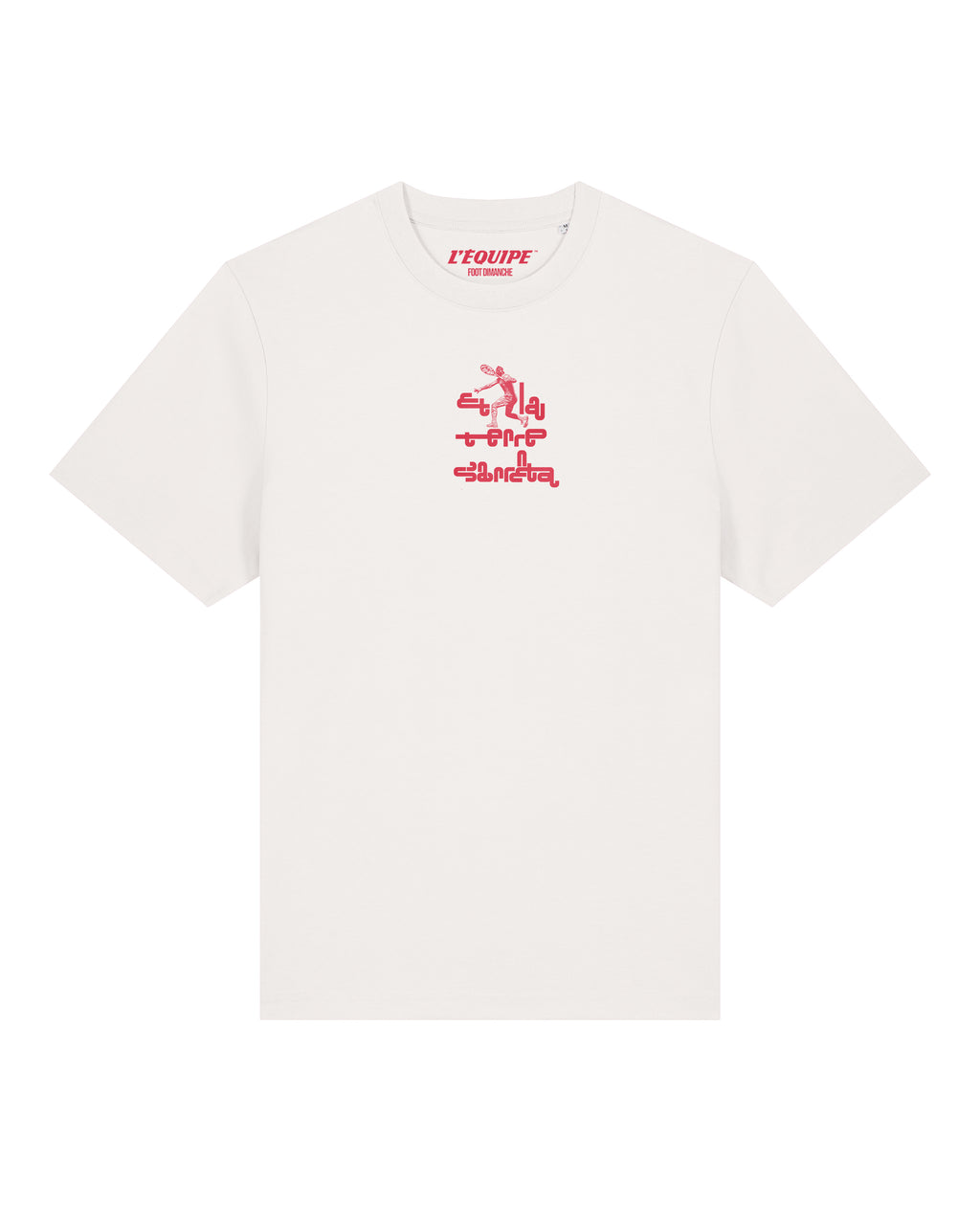Tee Shirt Et la terre s'arrêta - L'Equipe x Foot Dimanche by Plakat