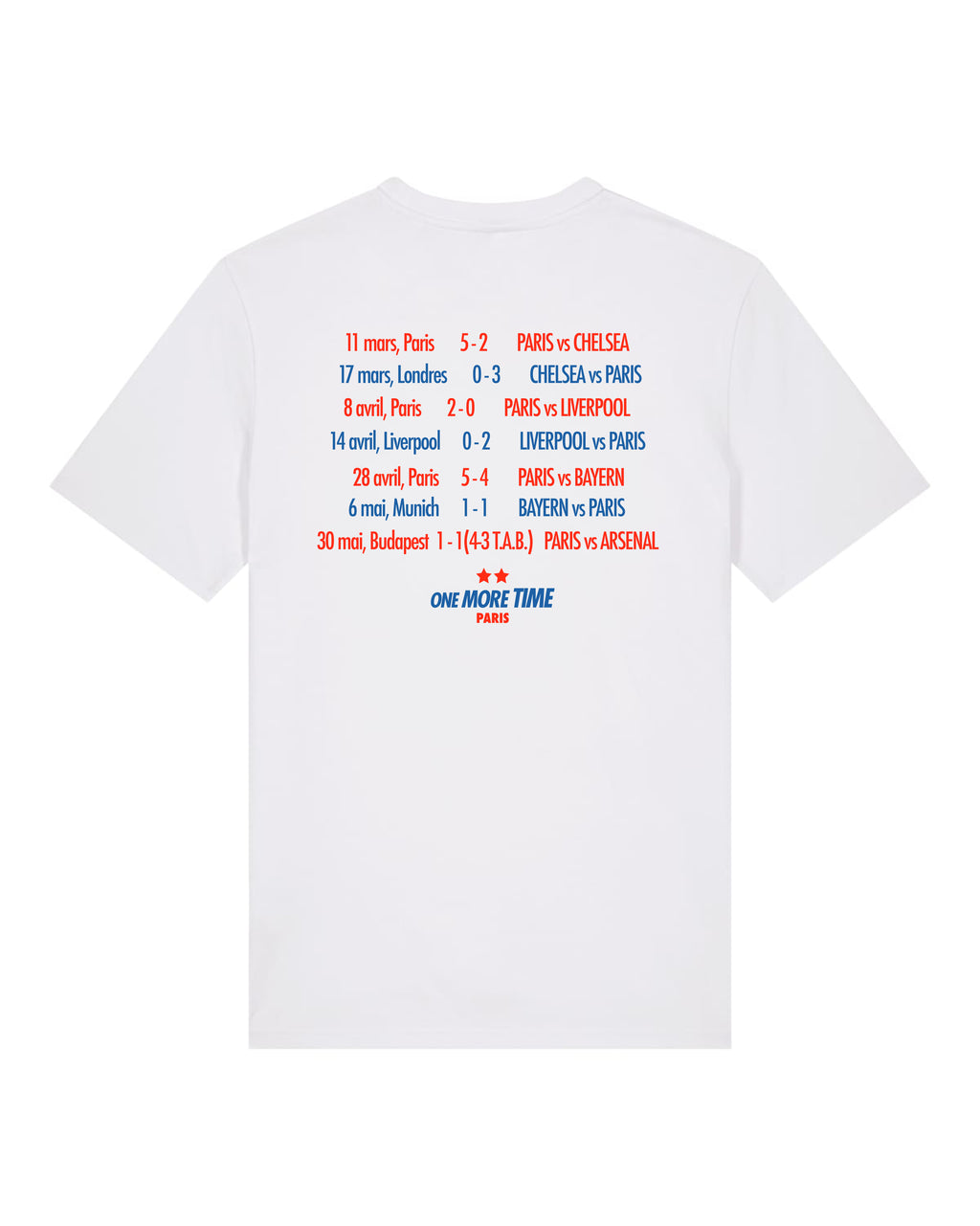 Tee Shirt One More Time Paris