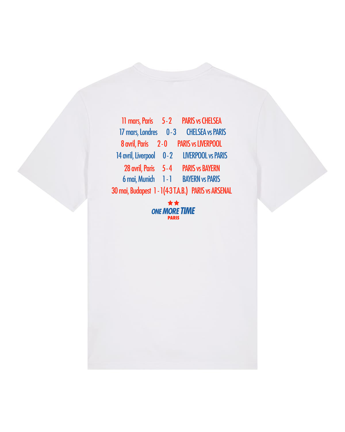 Tee Shirt One More Time Paris