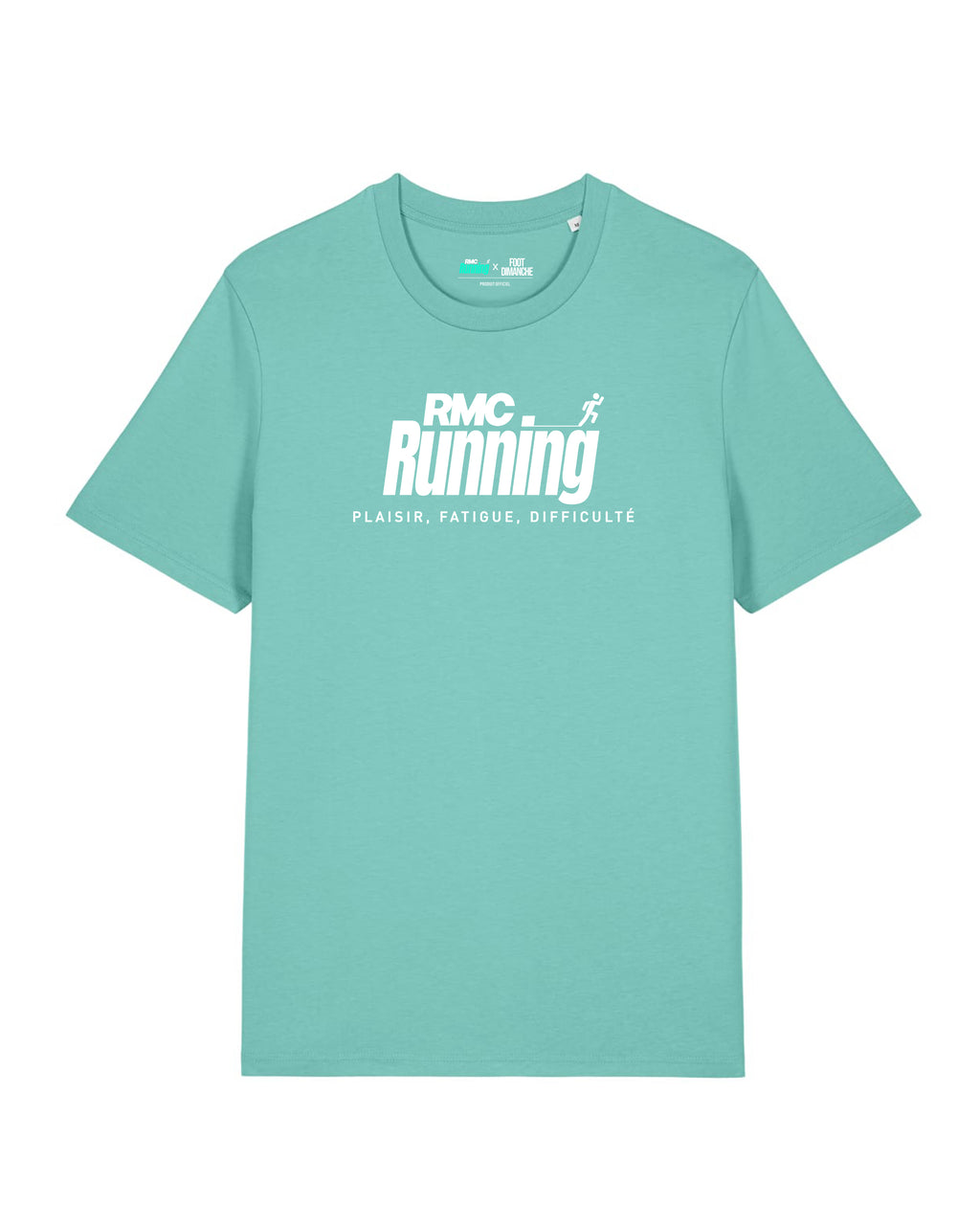 Tee Shirt PLAISIR FATIGUE DIFFICULTE - RMC Running x Foot Dimanche