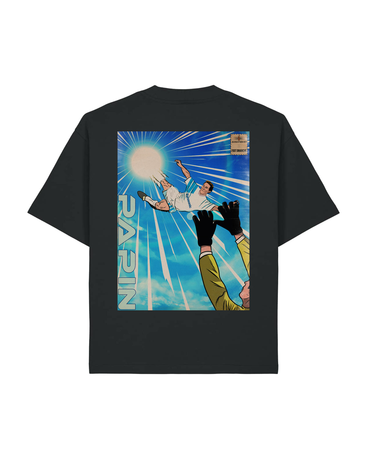 Tee Shirt Papin - Foot Dimanche x Alvastudio7