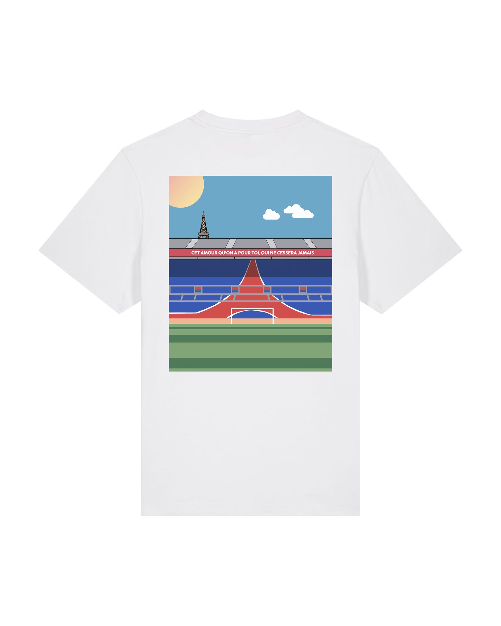 Tee Shirt Parc des Princes - Foot Dimanche