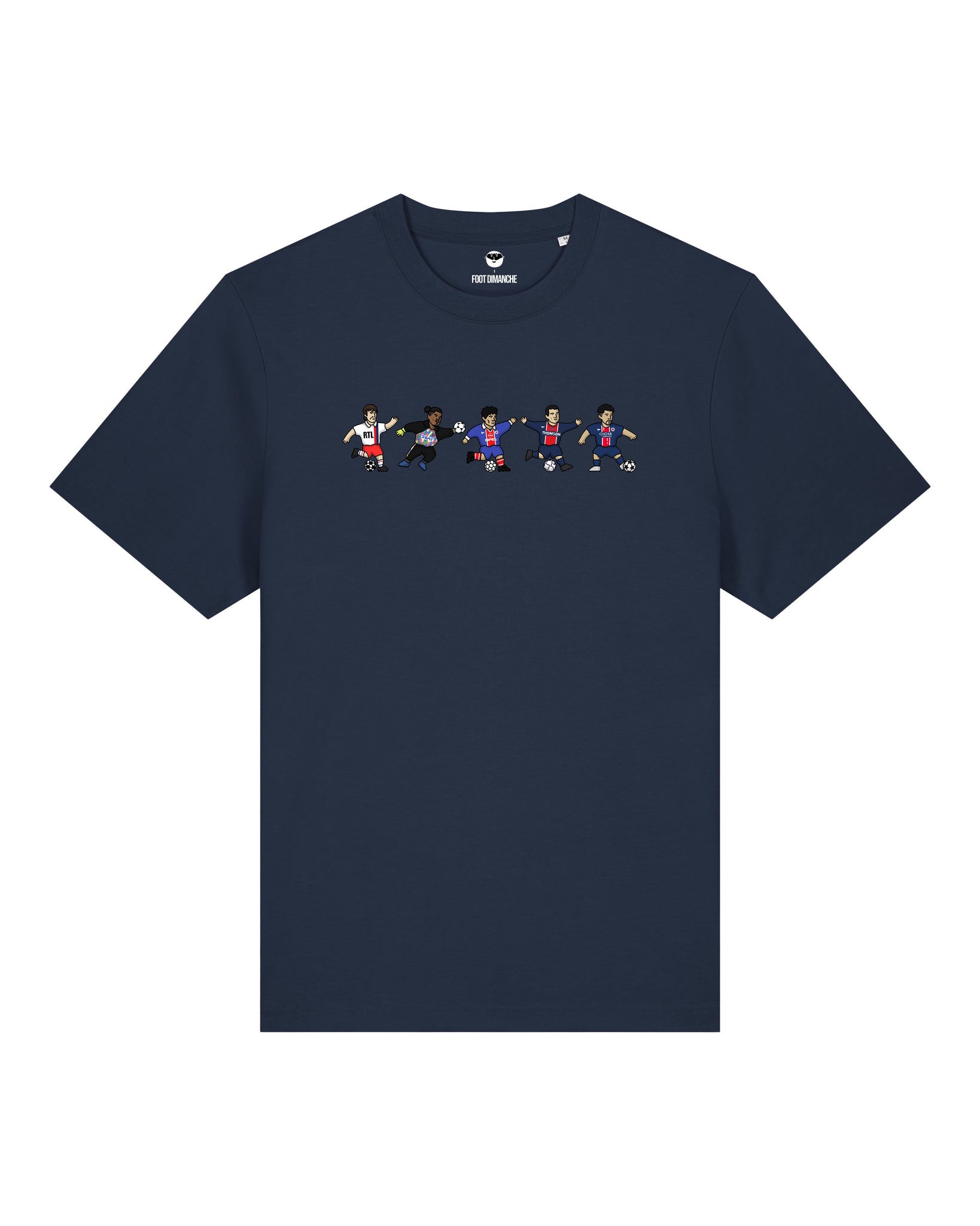 Tee Shirt Paris - Foot Dimanche x Clément Striano