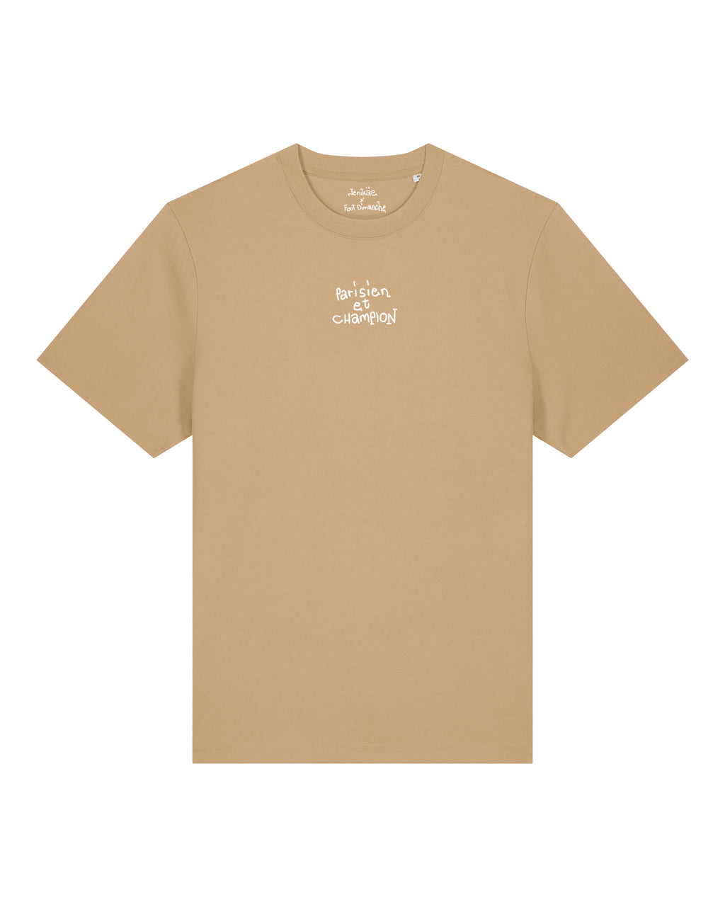 Tee Shirt Parisien et Champion - Jenikäe x Foot Dimanche