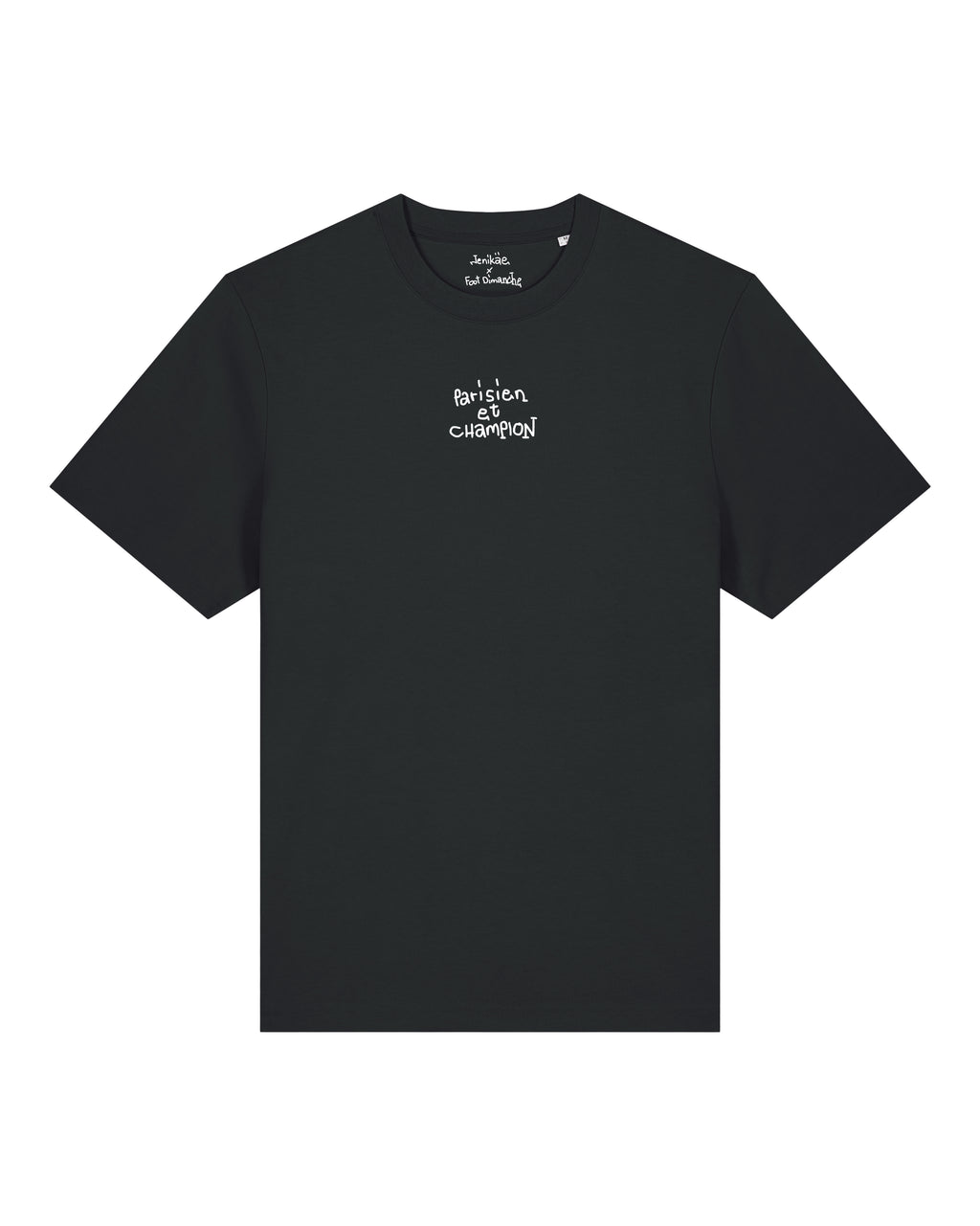 Tee Shirt Parisien et Champion - Jenikäe x Foot Dimanche