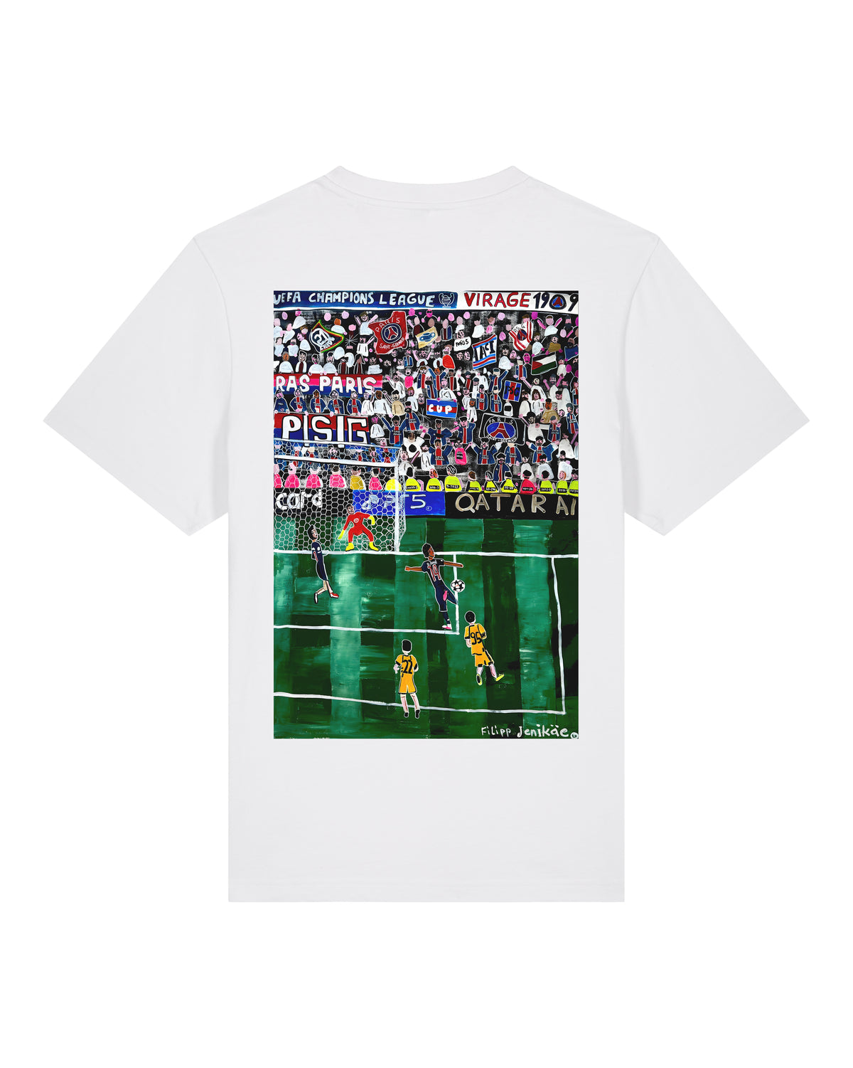 Tee Shirt Parisien et Champion - Jenikäe x Foot Dimanche