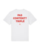 Tee Shirt Pas Content ? Triplé - Foot Dimanche