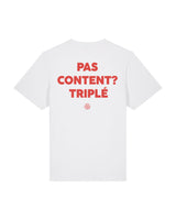 Tee Shirt Pas Content ? Triplé - Foot Dimanche