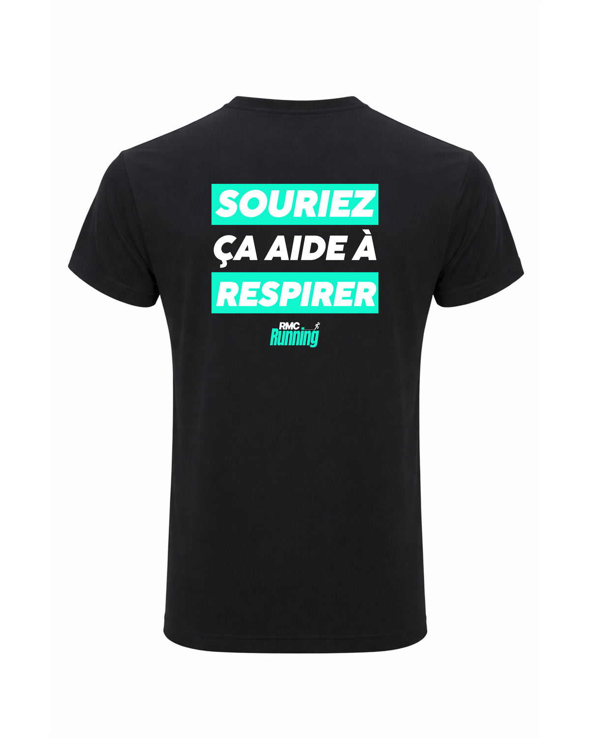 Tee Shirt Performance Souriez ça aide à respirer - RMC Running x Foot Dimanche