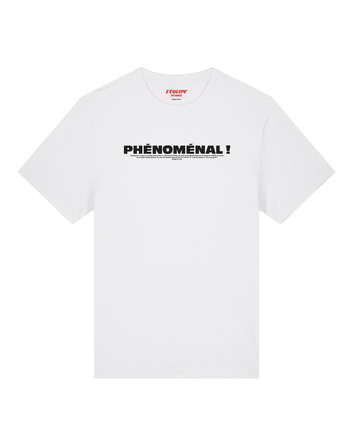 Tee Shirt Phénoménal - L'Equipe x Foot Dimanche