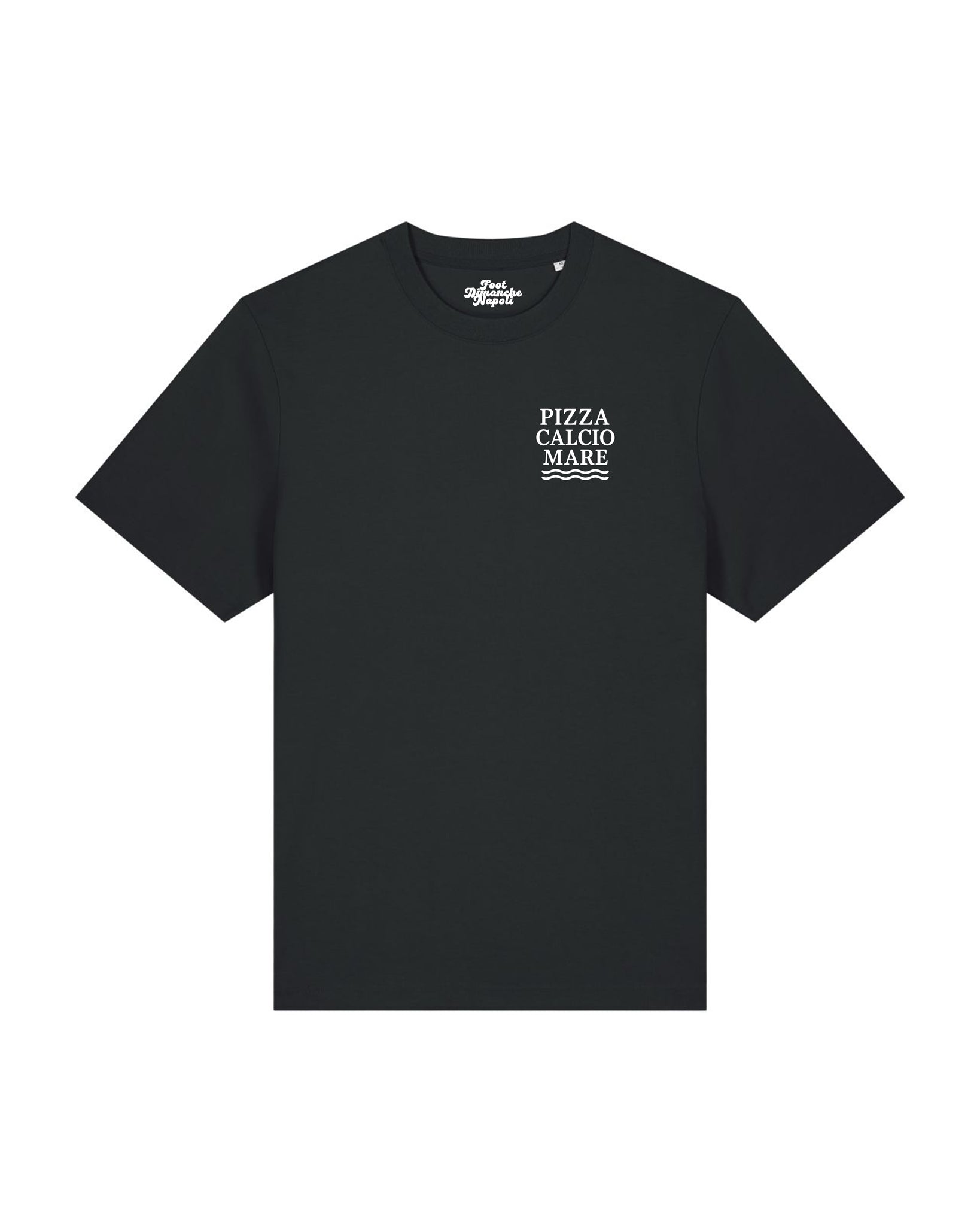 Tee Shirt Pizza Calcio Mare - Foot Dimanche Napoli