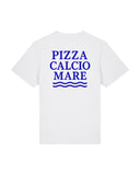 Tee Shirt Pizza Calcio Mare - Foot Dimanche Napoli