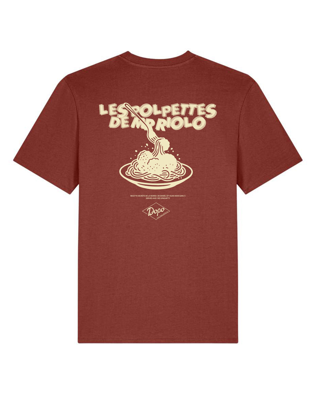 Tee Shirt Polpettes de Monsieur Riolo - Dopo x Foot Dimanche