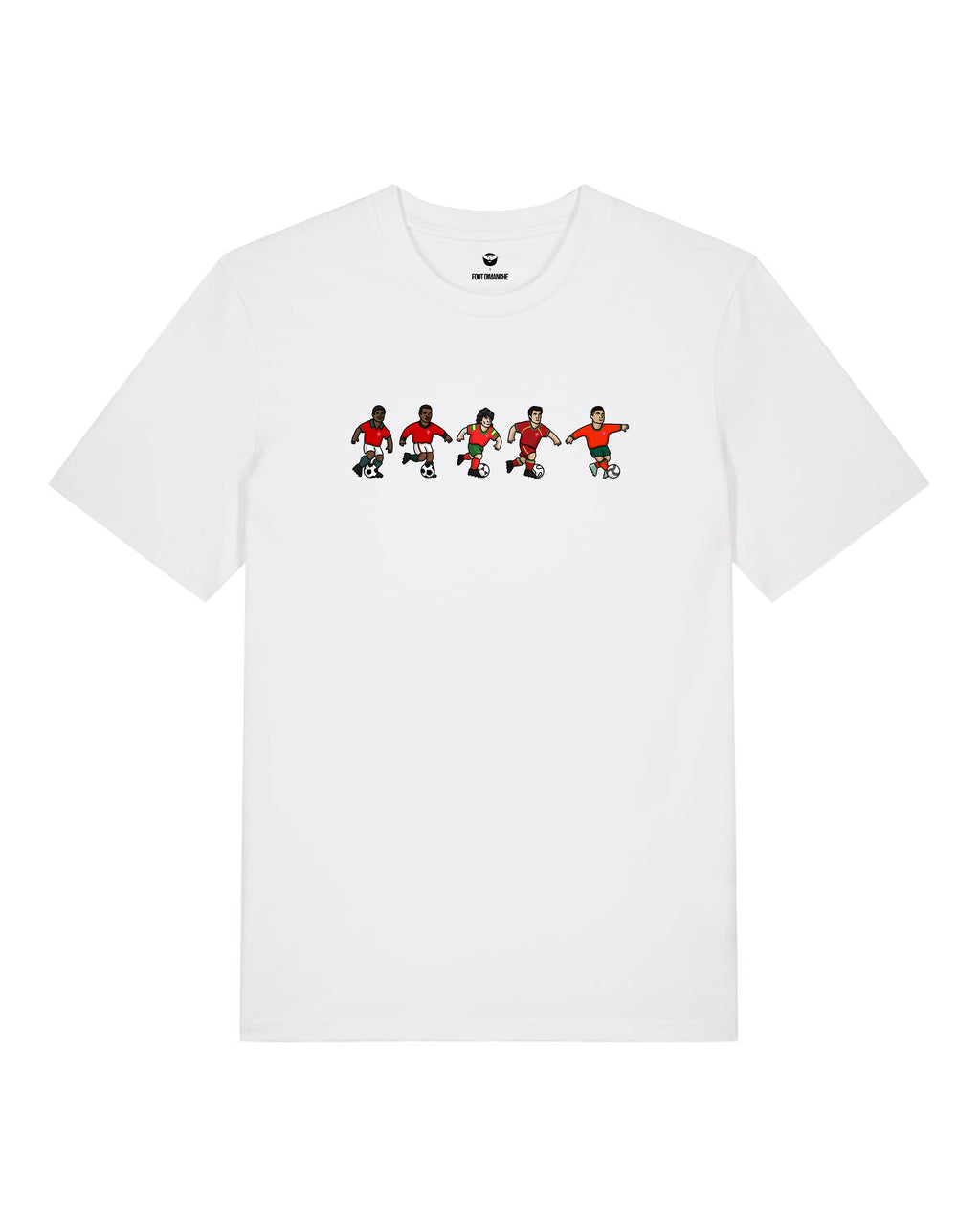 Tee Shirt Portugal - Foot Dimanche x Clément Striano