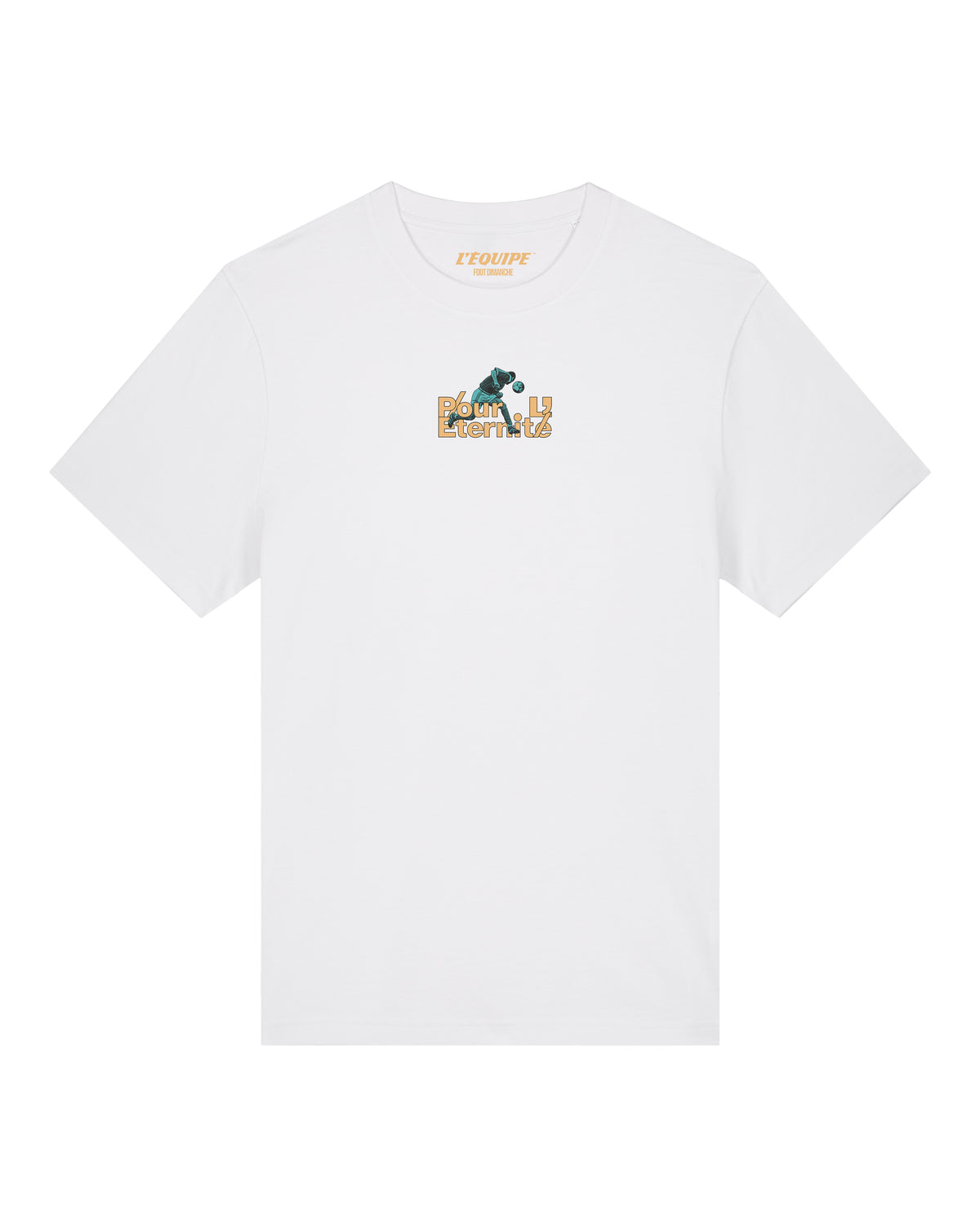 Tee Shirt Pour l'éternité - L'Equipe x Foot Dimanche - version bleue