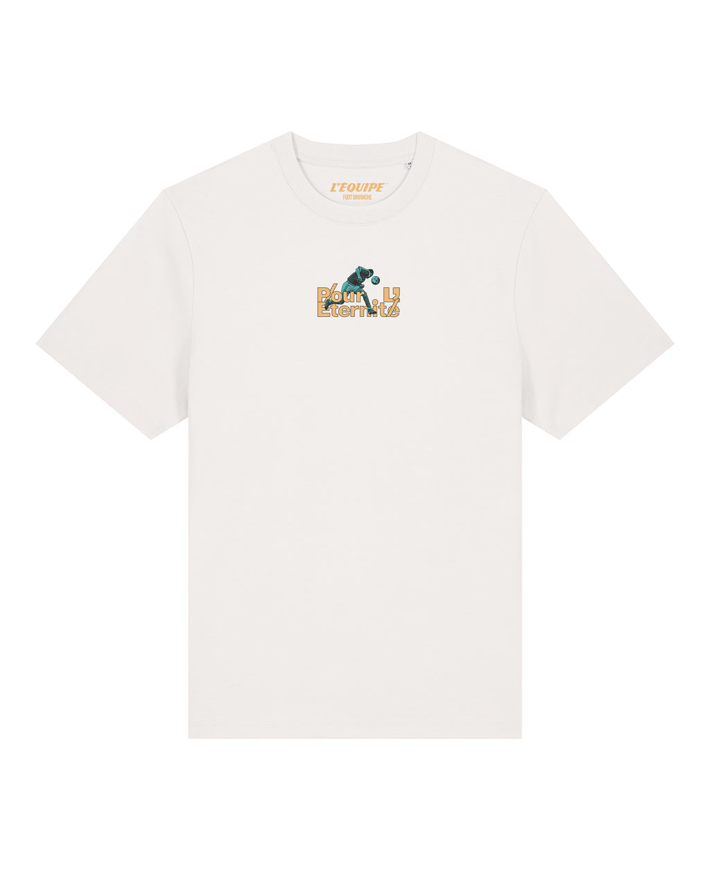 Tee Shirt Pour l'éternité - L'Equipe x Foot Dimanche - version bleue