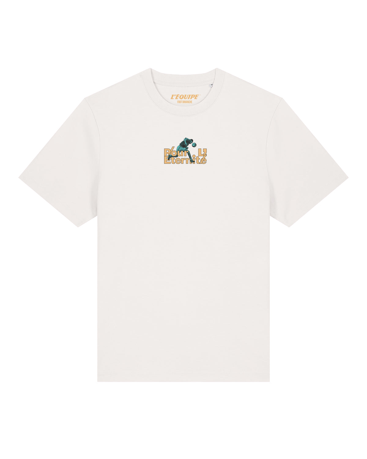 Tee Shirt Pour l'éternité - L'Equipe x Foot Dimanche - version bleue