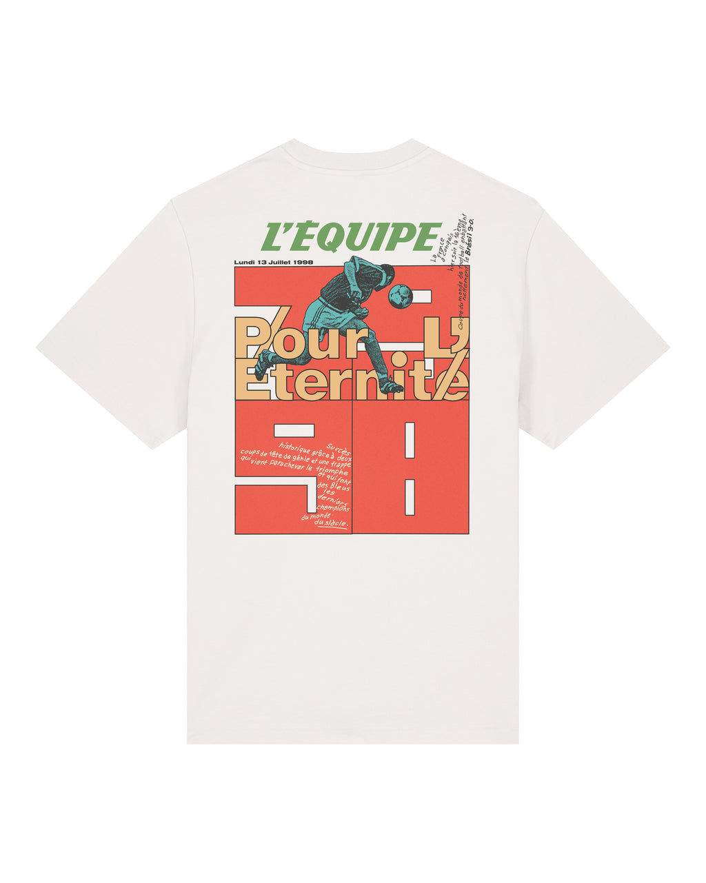 Tee Shirt Pour l'éternité - L'Equipe x Foot Dimanche