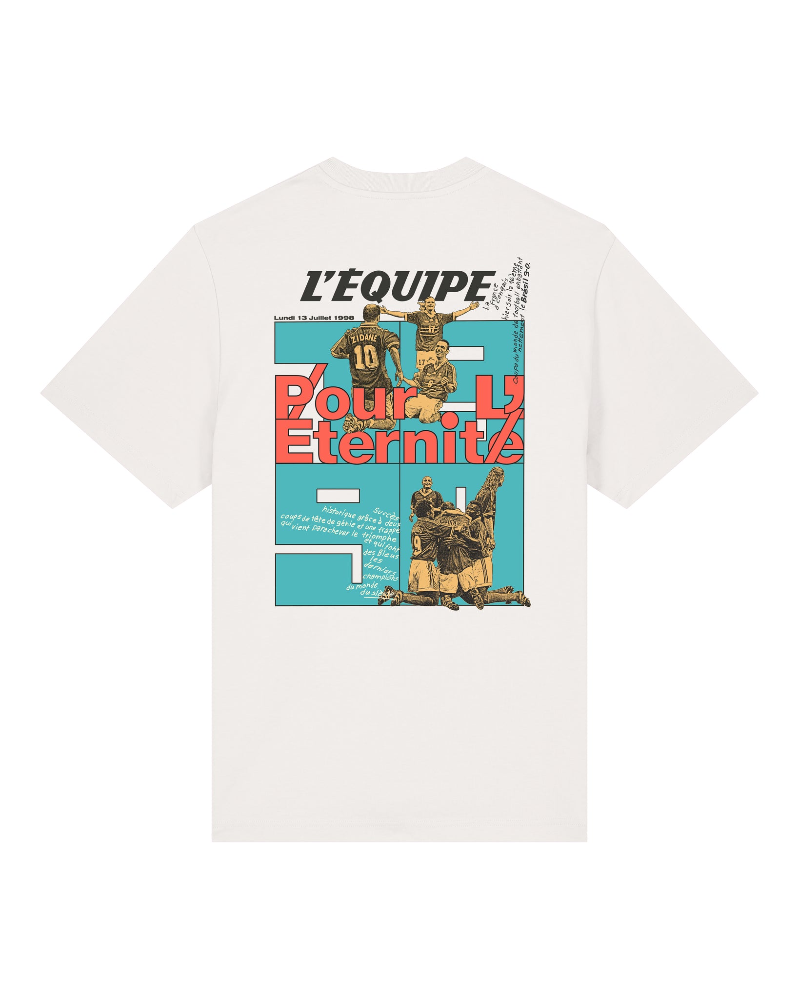 Tee Shirt Pour l'éternité - L'Equipe x Foot Dimanche
