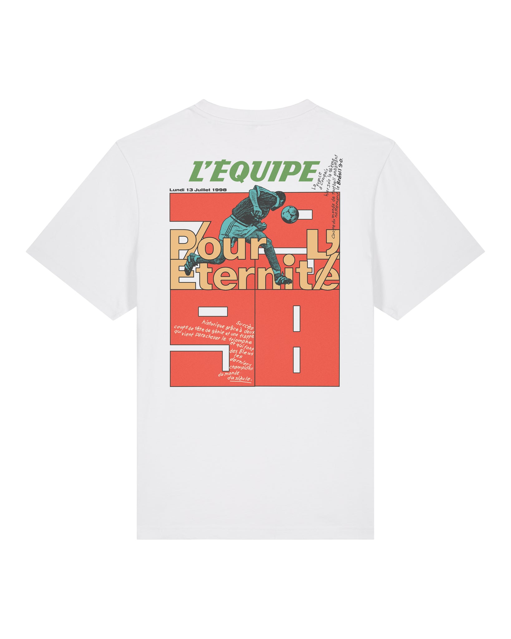 Tee Shirt Pour l'éternité - L'Equipe x Foot Dimanche