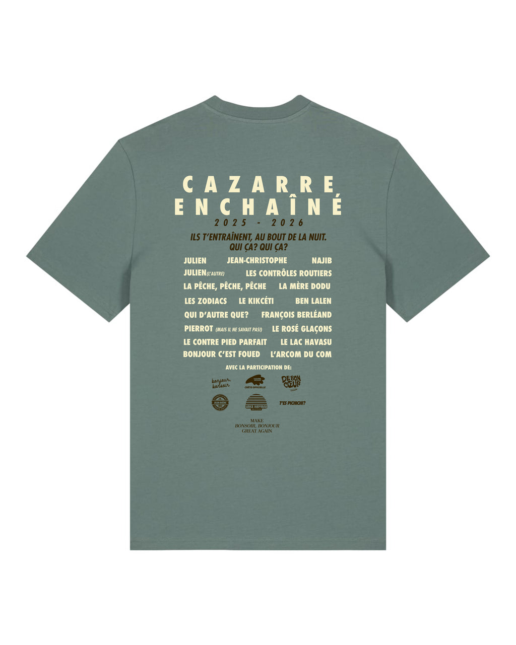 Tee Shirt Qui ça qui ça? - Cazarre x Foot Dimanche