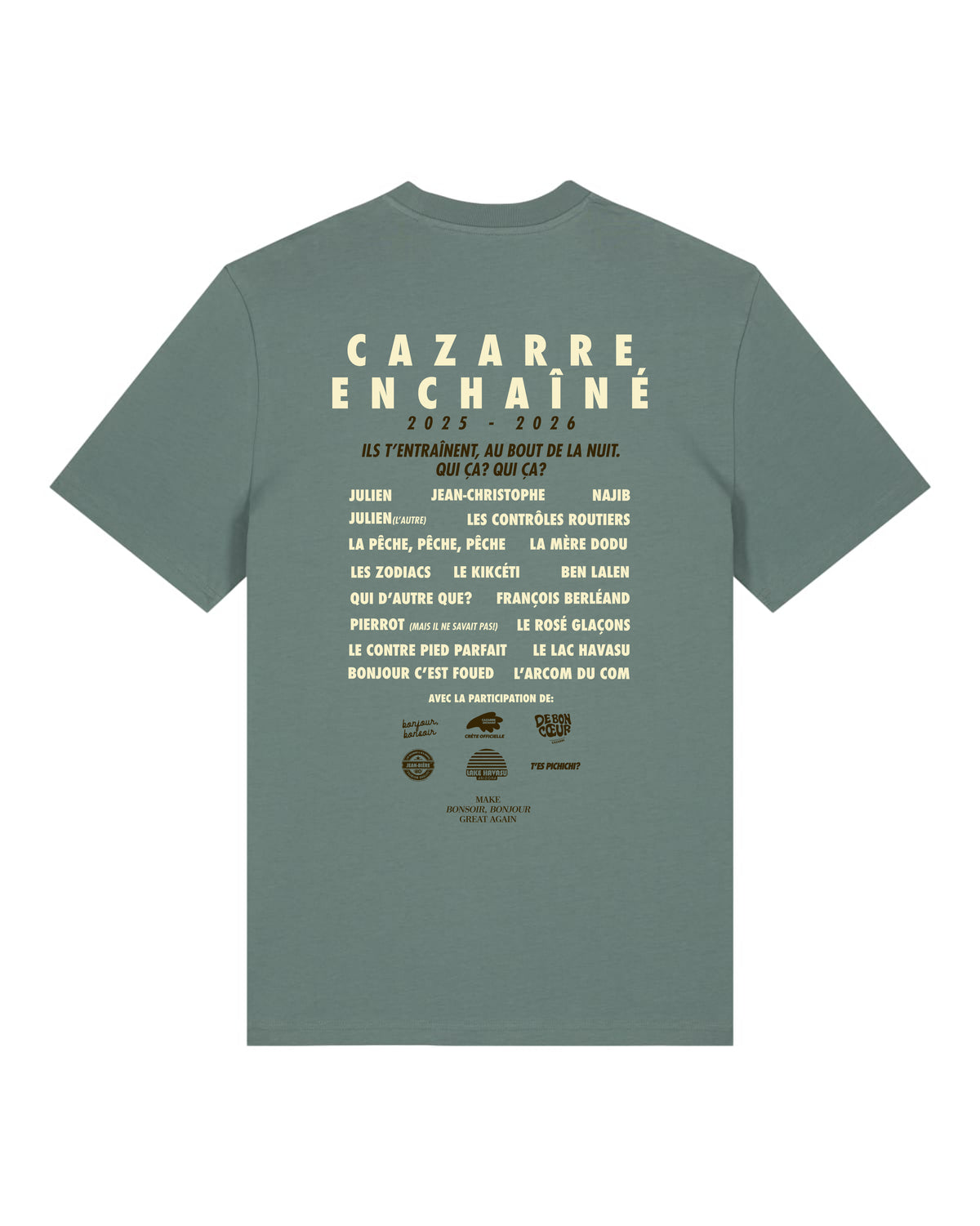 Tee Shirt Qui ça qui ça? - Cazarre x Foot Dimanche