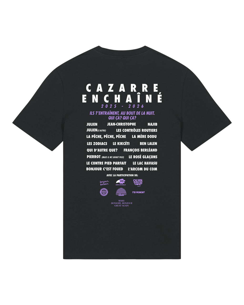 Tee Shirt Qui ça qui ça? - Cazarre x Foot Dimanche
